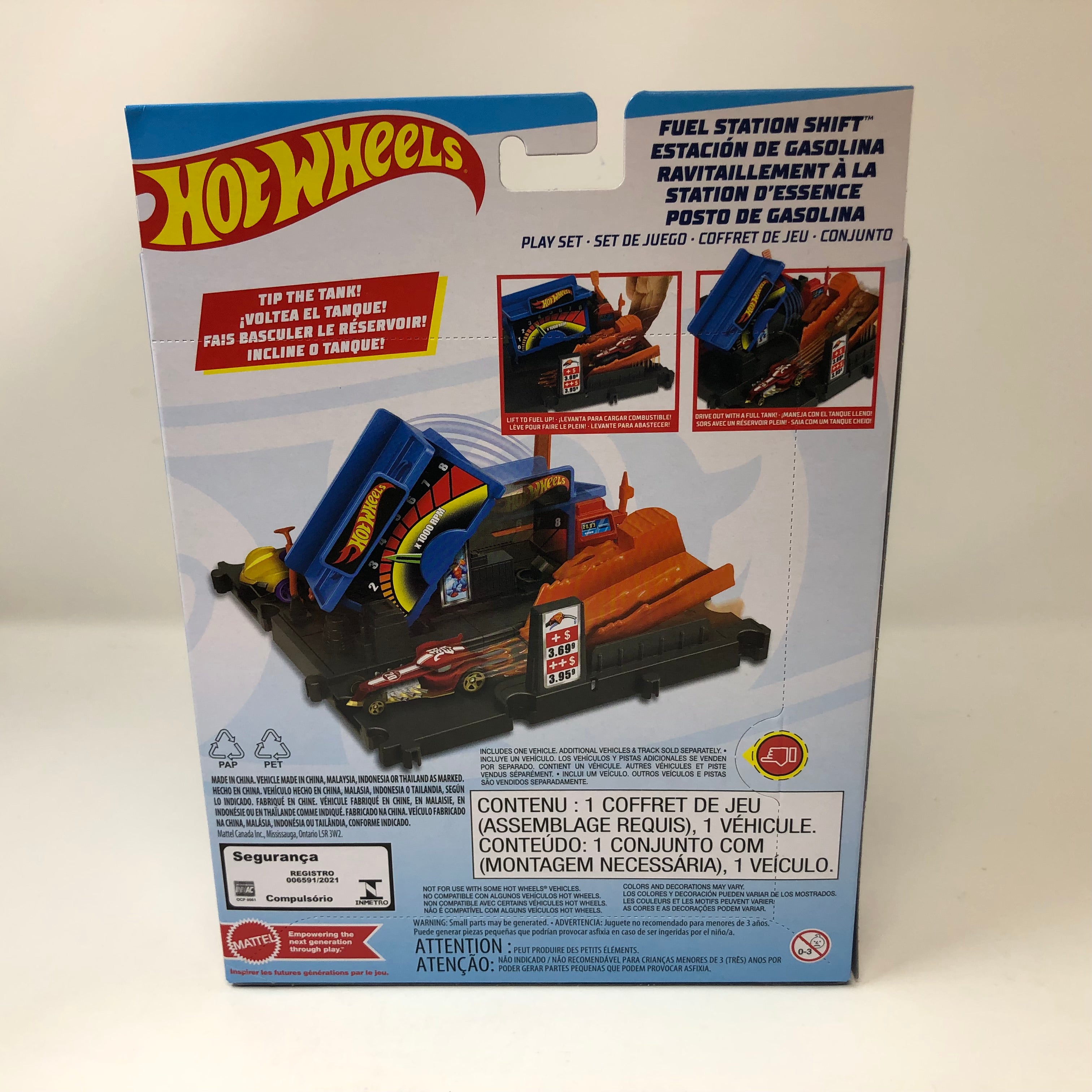 Fuel Station Shift * Hot Wheels City Track Pack、mySite、hgirdovlk