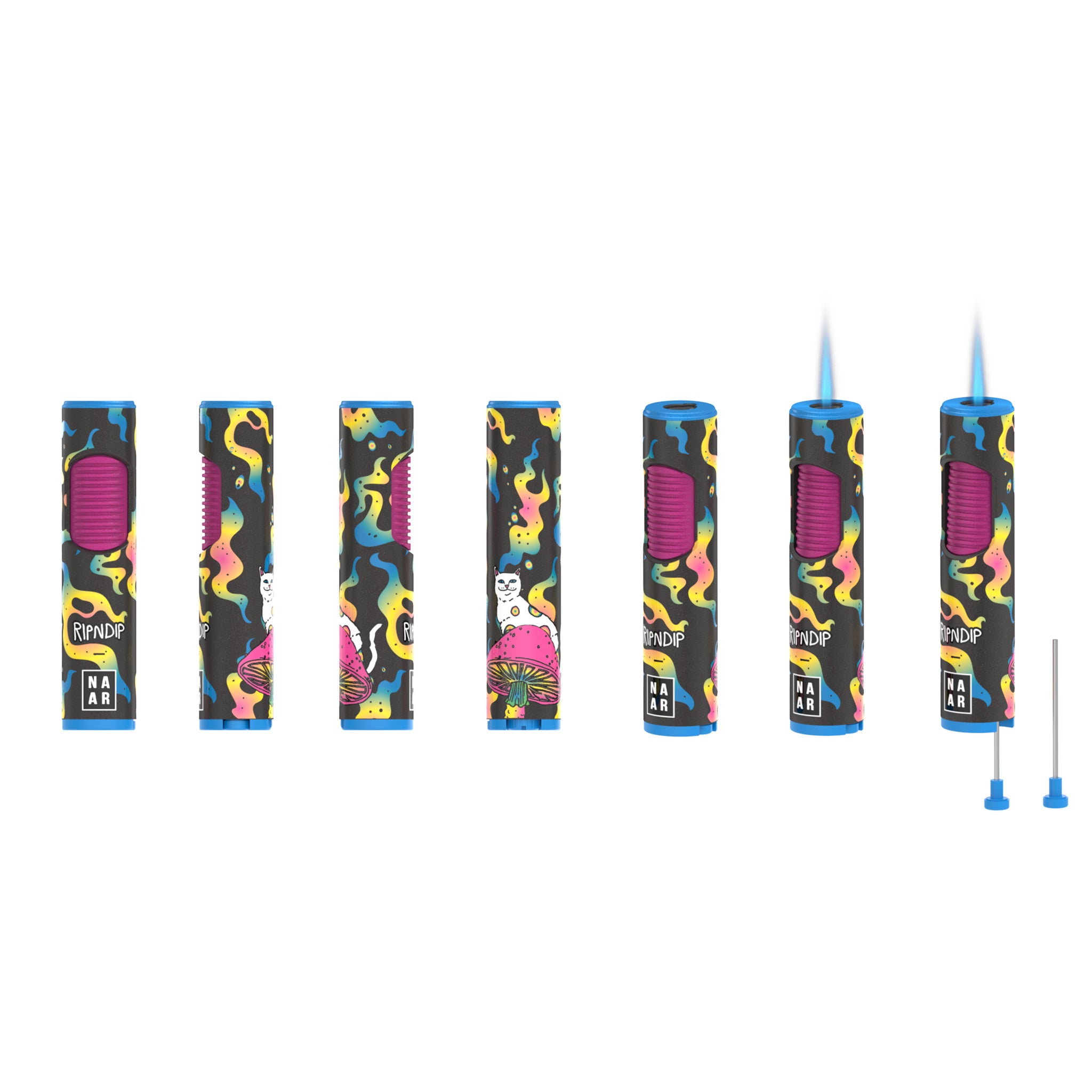  Psychedelic NAAR Lighter (Black)、mySite、merchandisen