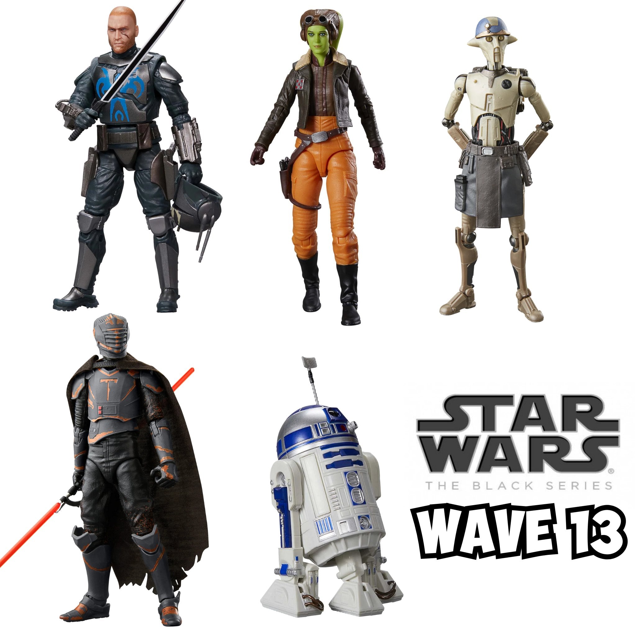 Star Wars Black Series Wave 13 COMPLETE SET OF 5、mySite、hgirdovlk
