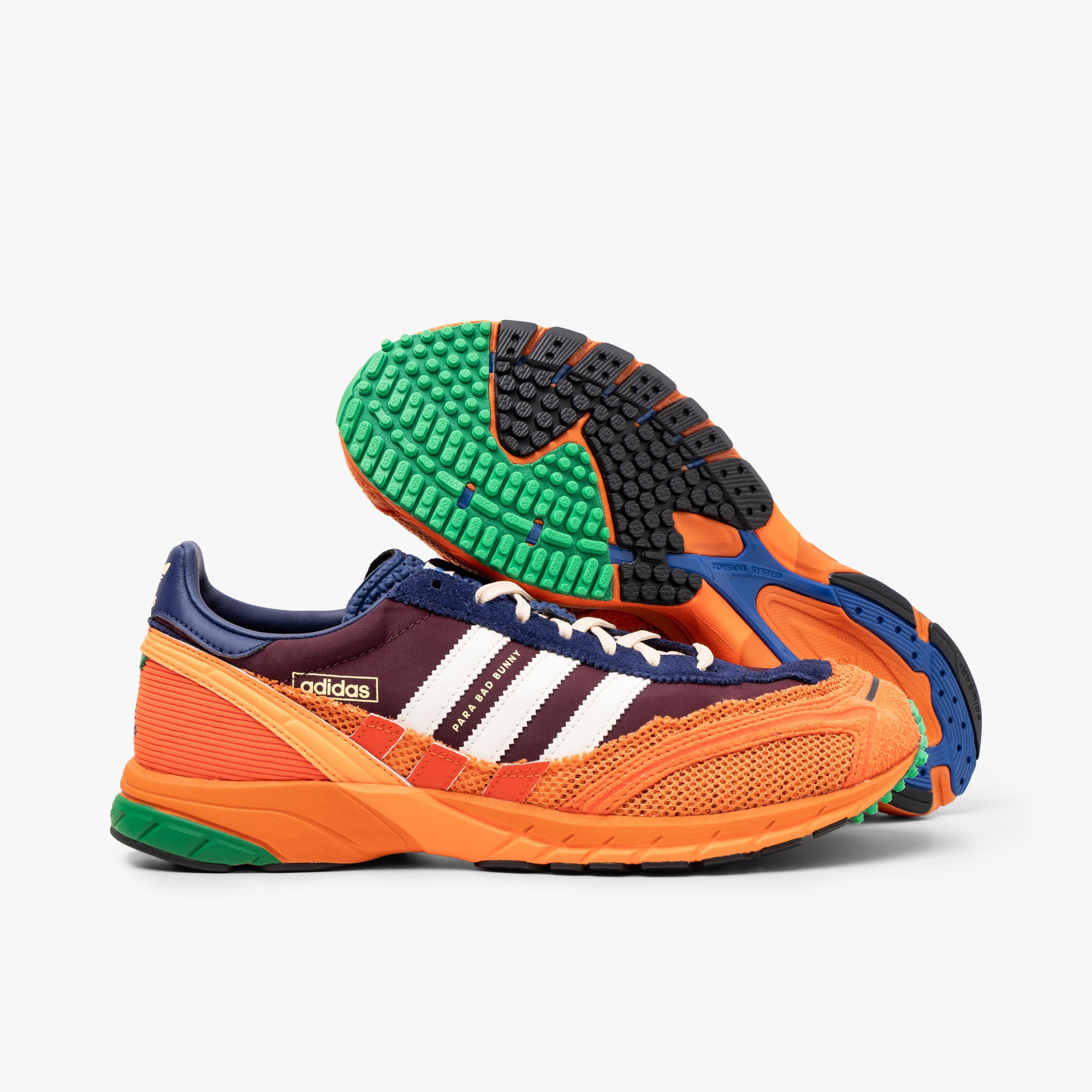  adidas x Bad Bunny Adizero SL 72 Maroon / Semi Solar Orange、mySite、merchandisen