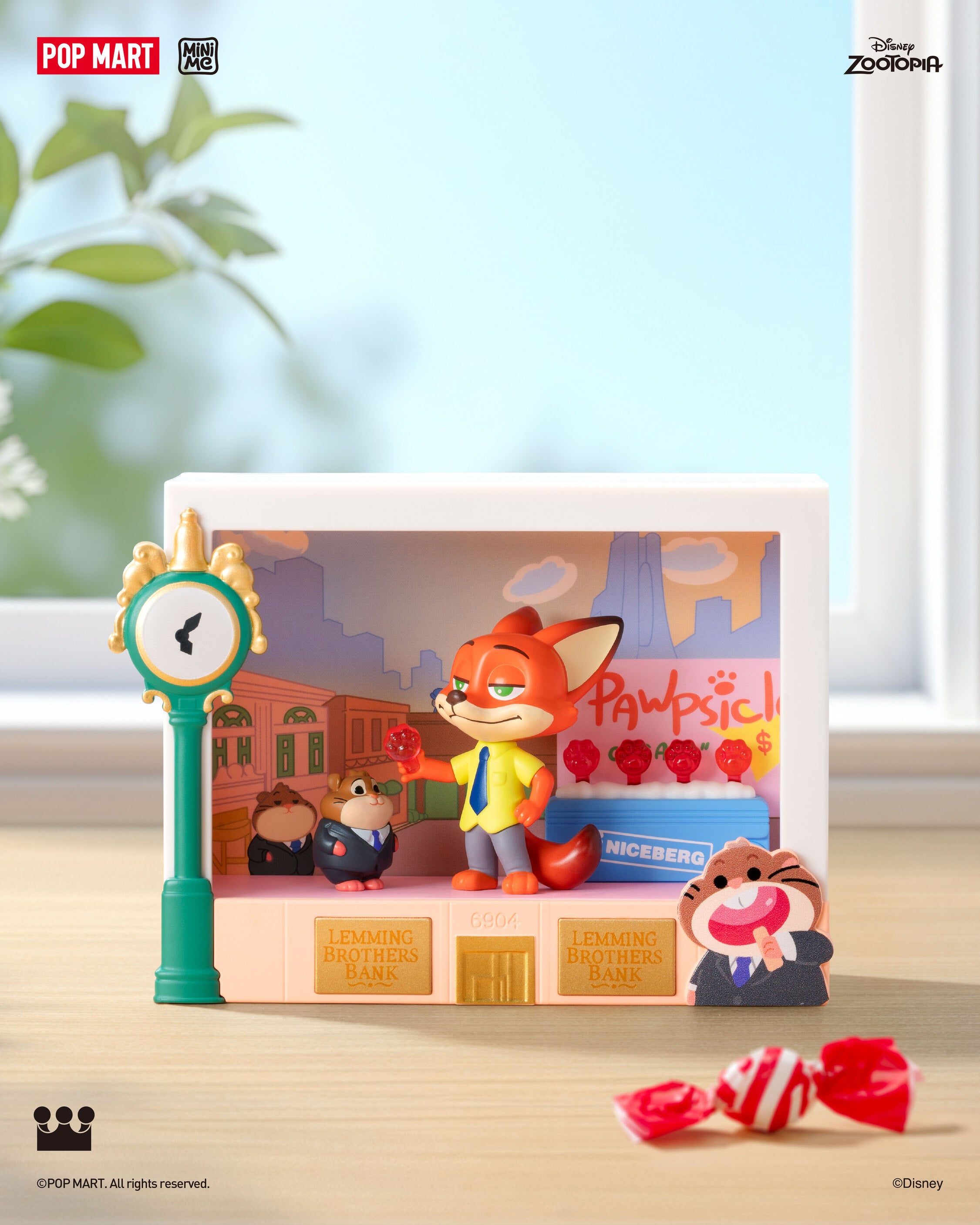  POP MART Zootopia Highlight Moment Series Scene Sets、mySite、greenlandpopulation