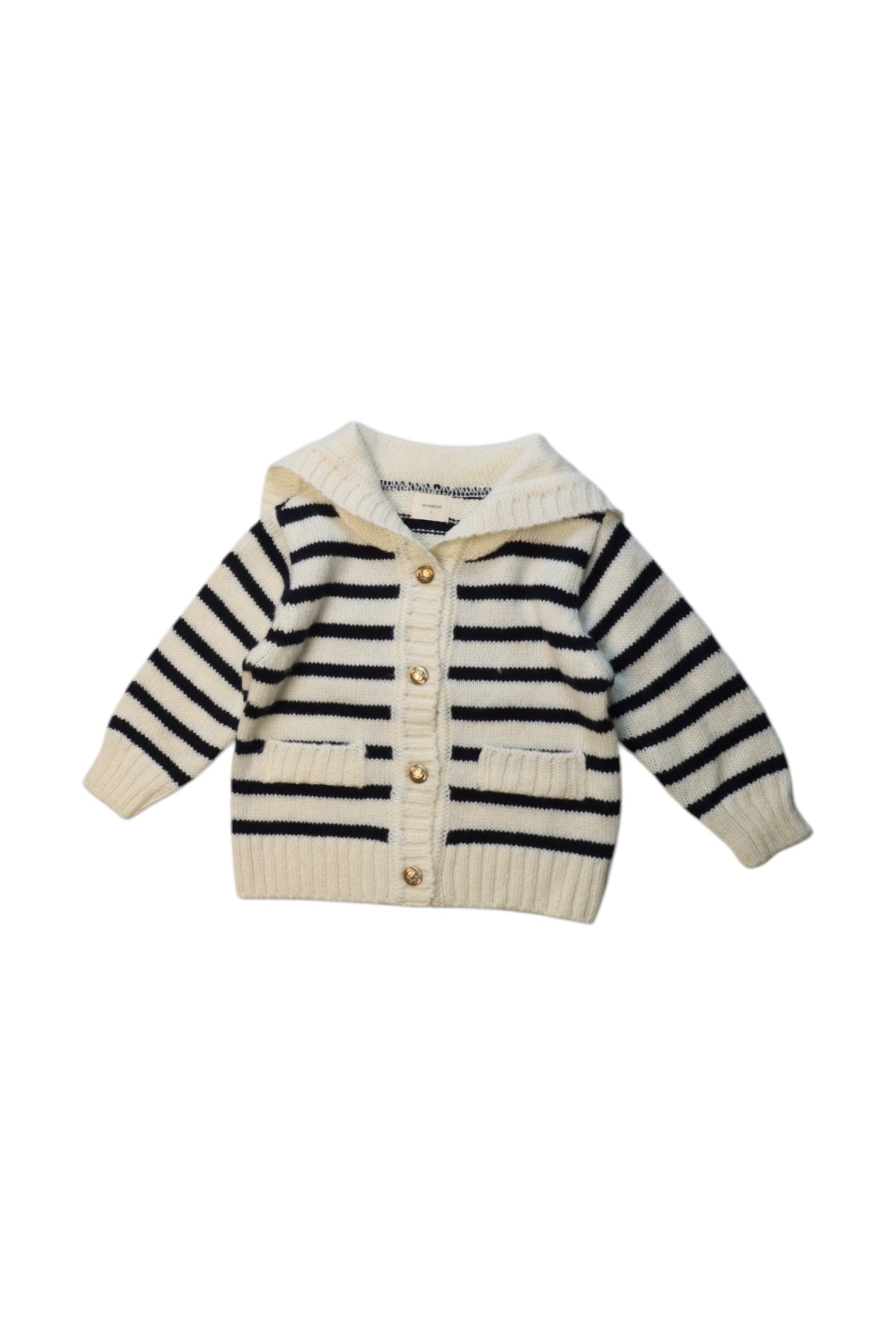Monbebe Striped Cardigan 3T、mySite、g9winljtr