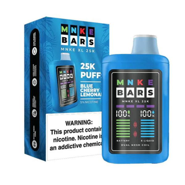 MNKE Bars XL 25000 Puffs Disposable Vape 18mL、mySite、zt4zffjzw