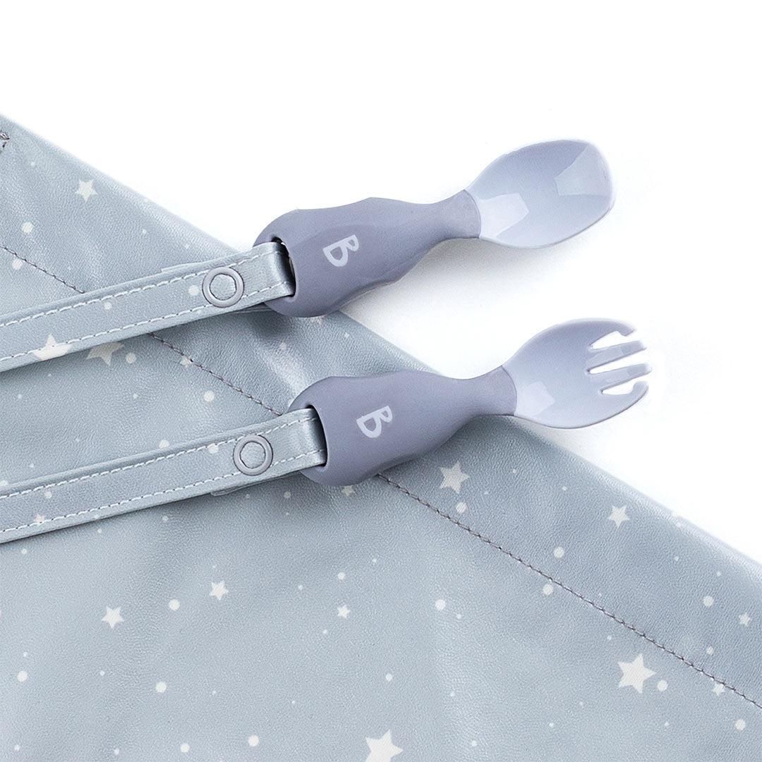  Bibado Handi No Drop Baby Cutlery - Mist、mySite、merchandisen