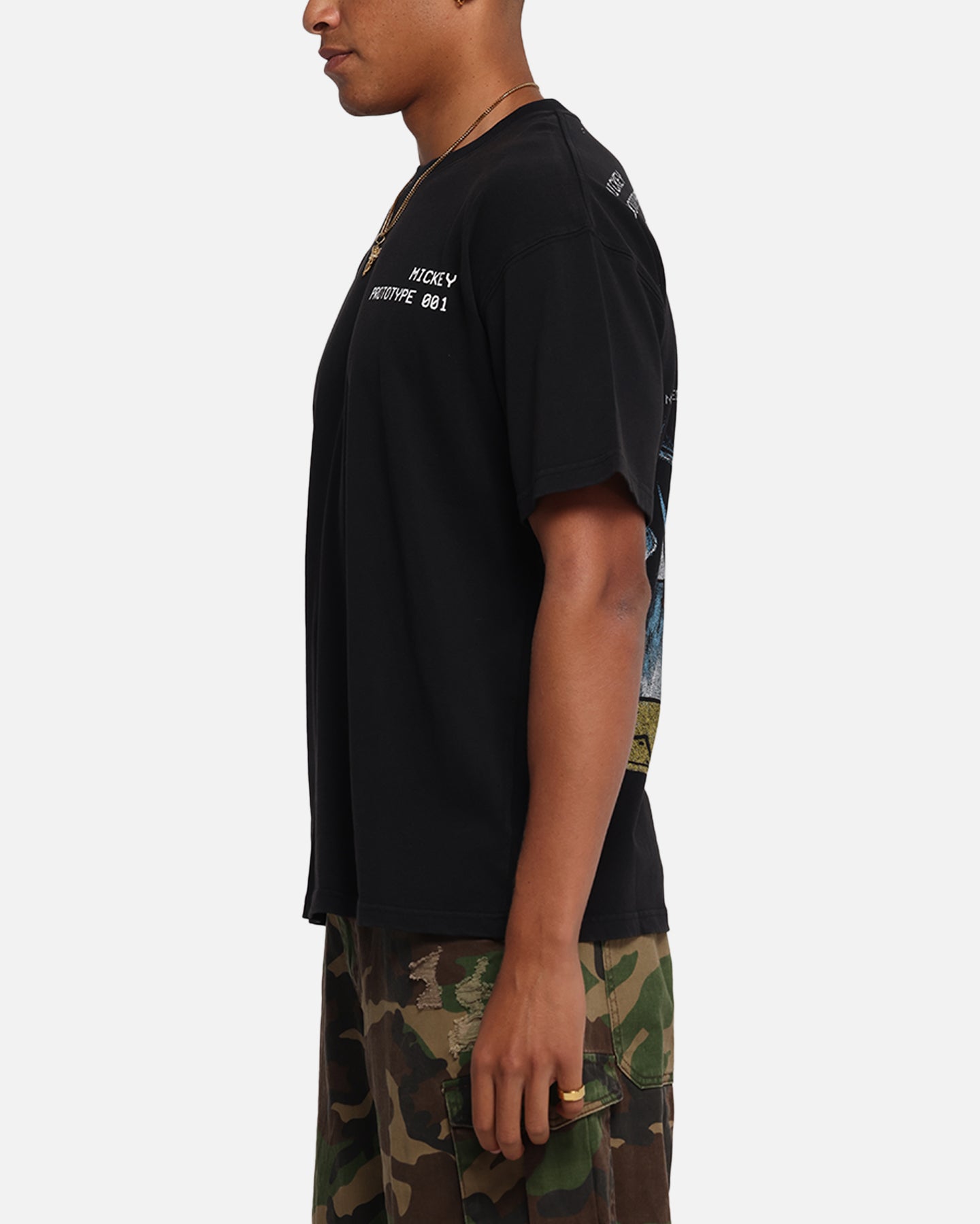 American Thrift Disney Mickey Prototype 001 T-Shirt Black、mySite、zt4zffjzw