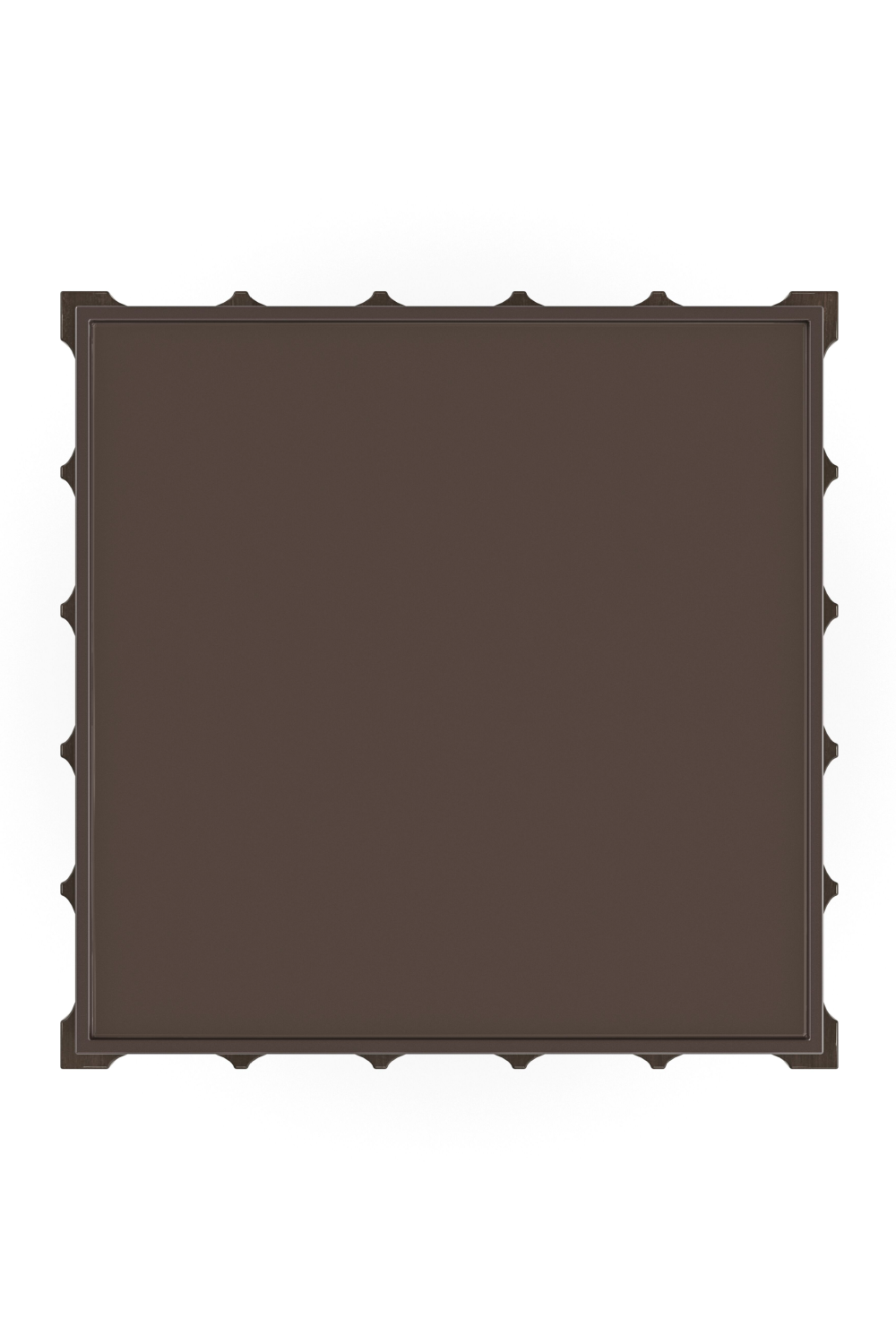 Brown Fluted Bar Table | Caracole Up To You、mySite、neckold