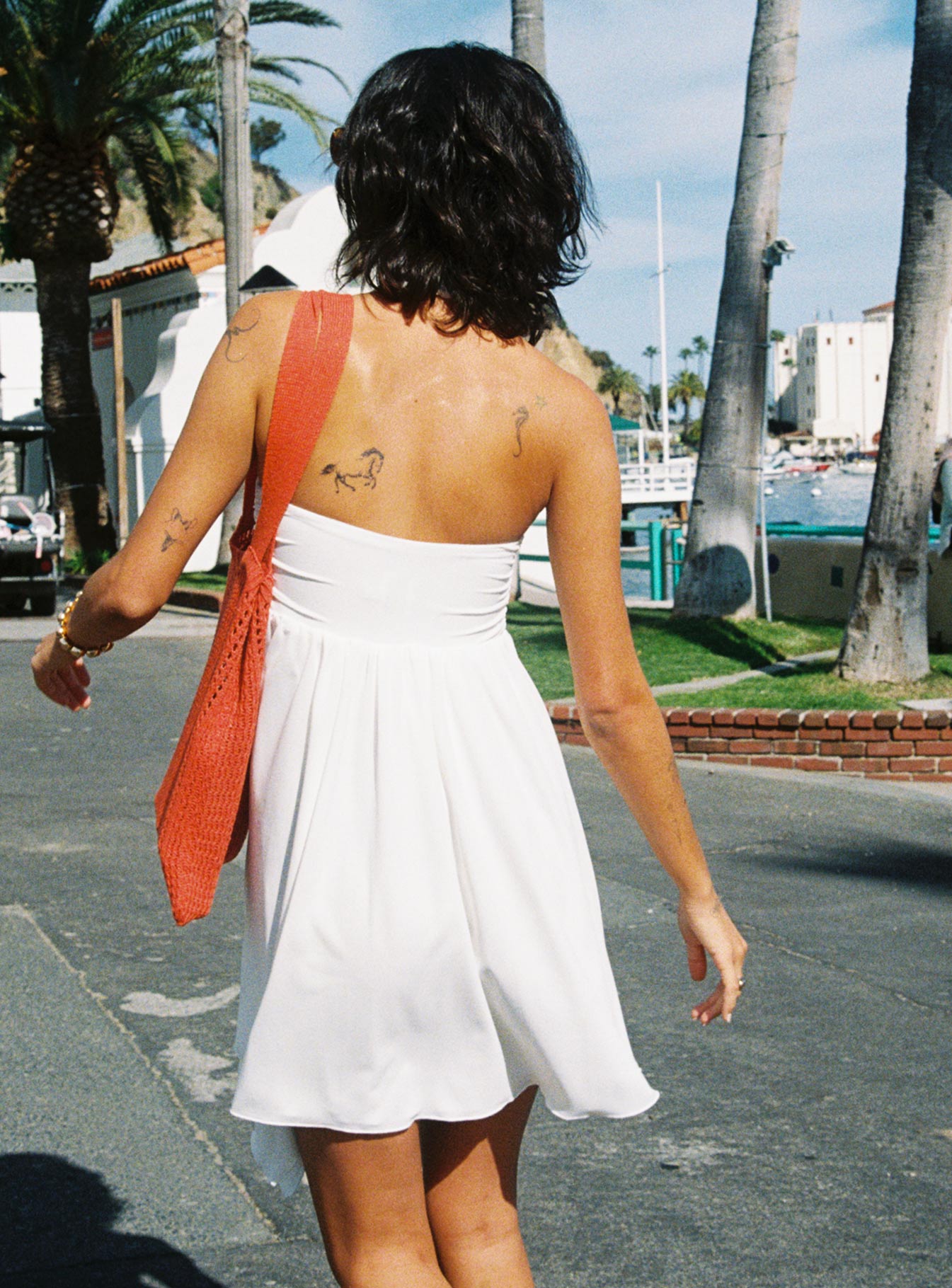 Rossly Mini Dress White、mySite、solidvoid