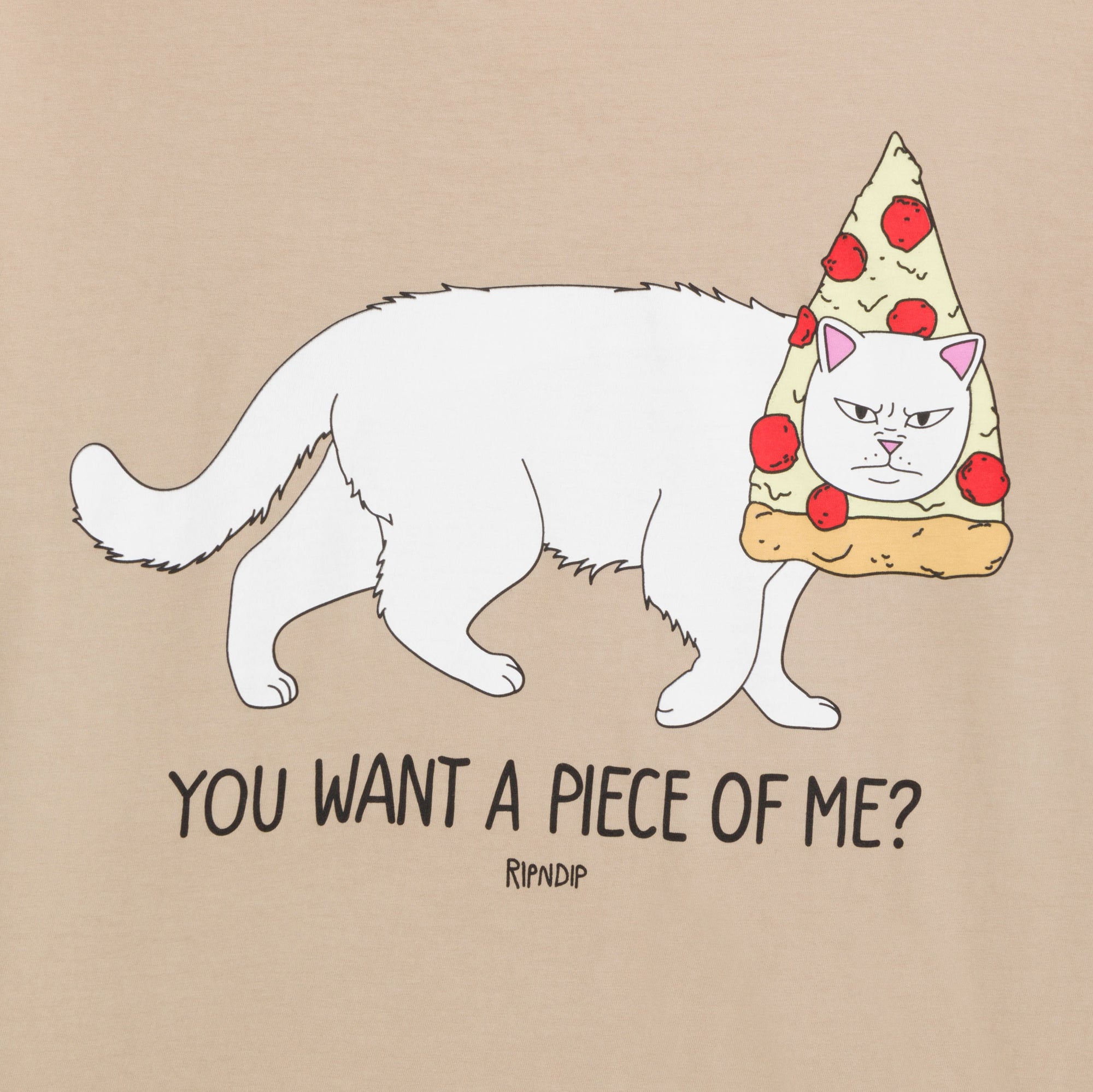  Wanna Piece Of Me? Tee (Almond)、mySite、merchandisen
