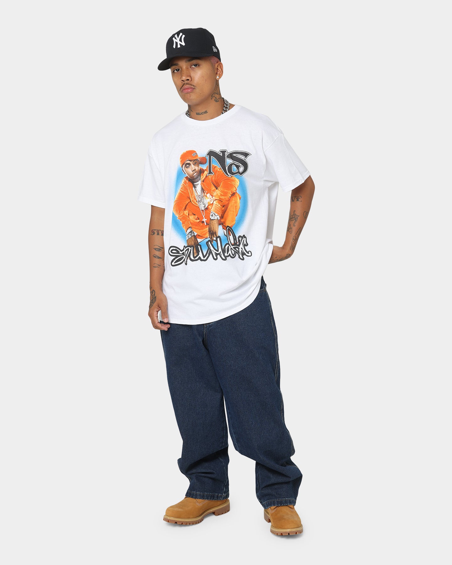 Nas Stillmatic Retro T-Shirt Black、mySite、zt4zffjzw