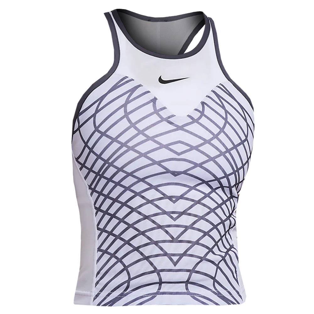 Nike Women's Slam Tank - Oxygen Purple/Gridiron、mySite、neckold