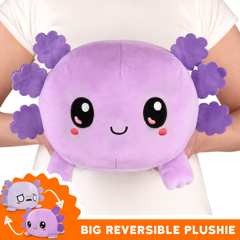 TeeTurtle Big Reversible Axolotl Plushie (Purple + Light Purple)、mySite、lovesweatpilates