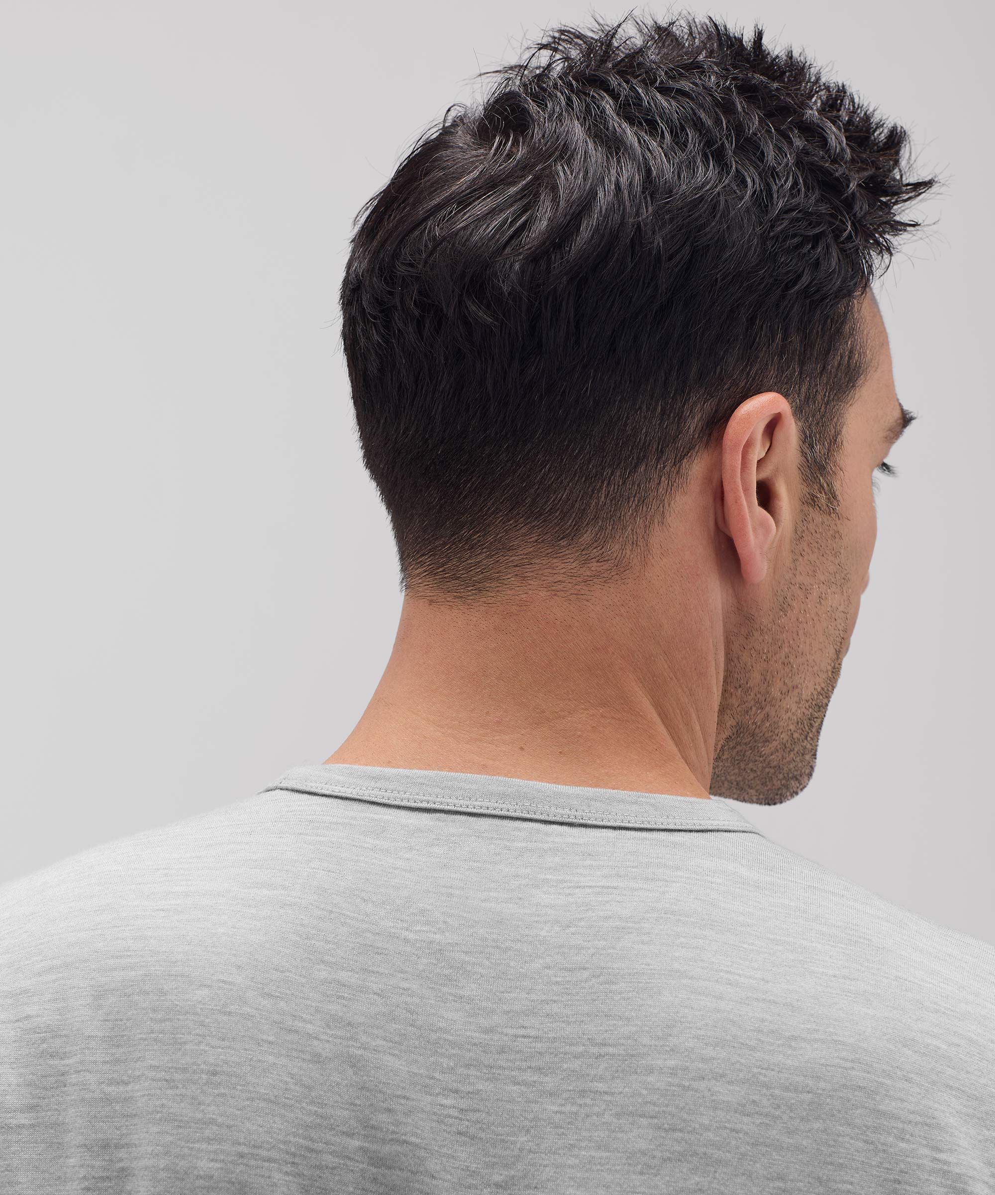 Men's Tall Merino Crew Neck T-Shirt、mySite、noshort