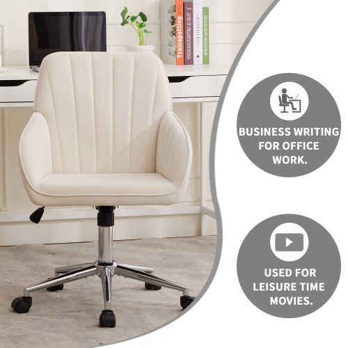 TY Adjustable Office Chair, Home Bedroom, Ergonomic Swivel Chair, Backrest Seat, Comfortable for Long Sitting、、casual