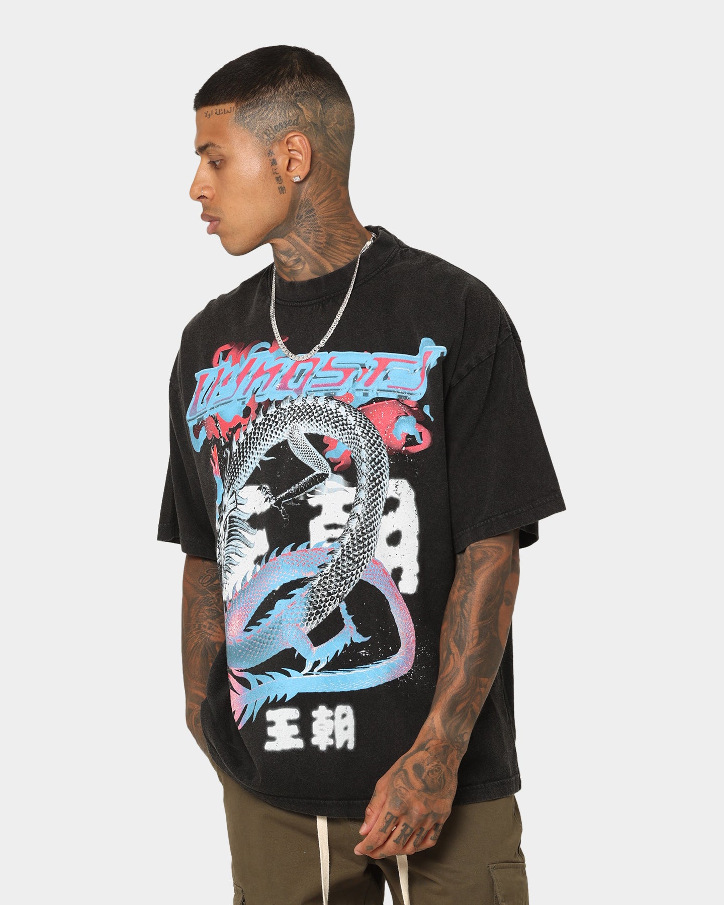 Loiter Dynasty Vintage T-Shirt Vintage Black、mySite、zt4zffjzw