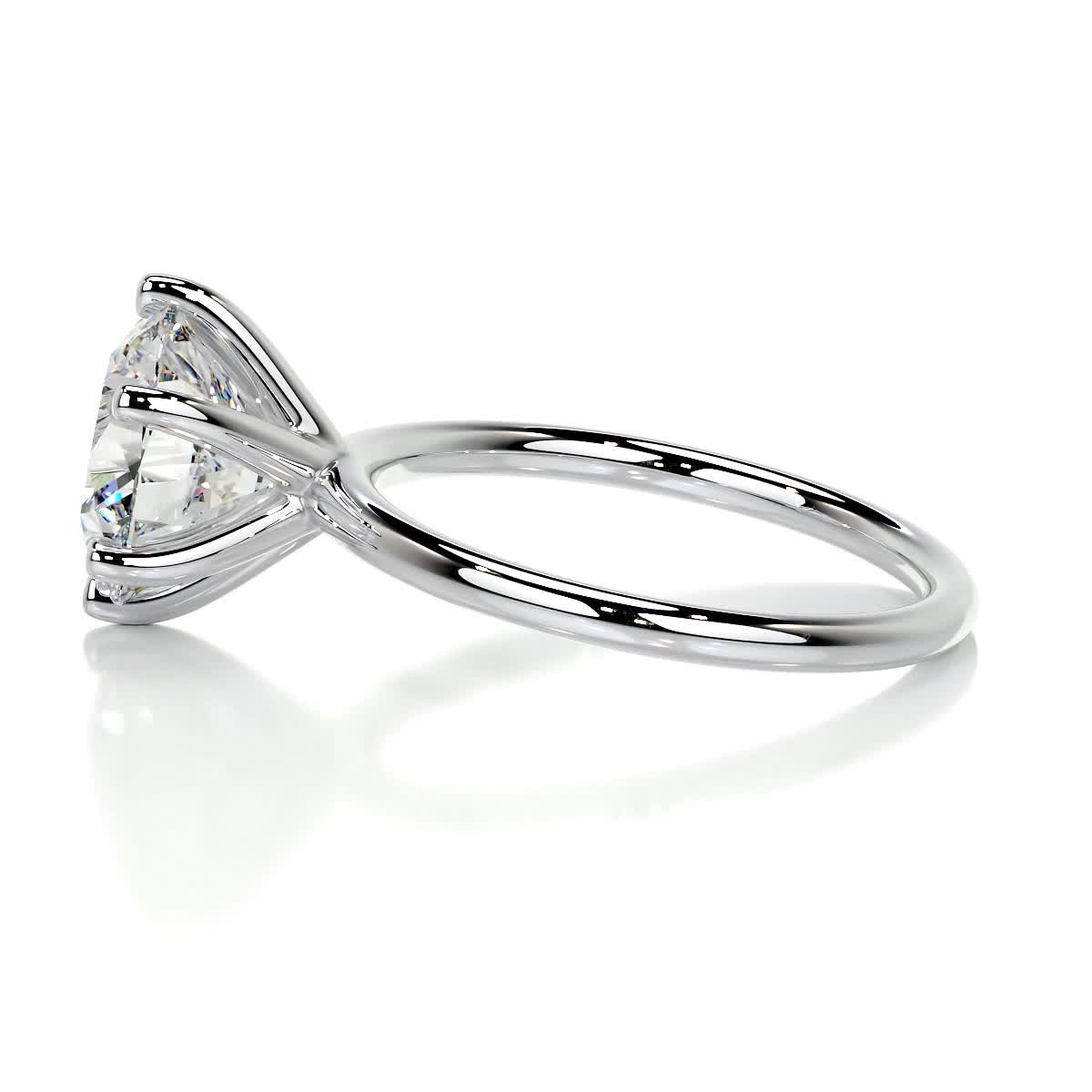 Eloise Diamond Engagement Ring -18K White Gold、mySite、hinf8tx79