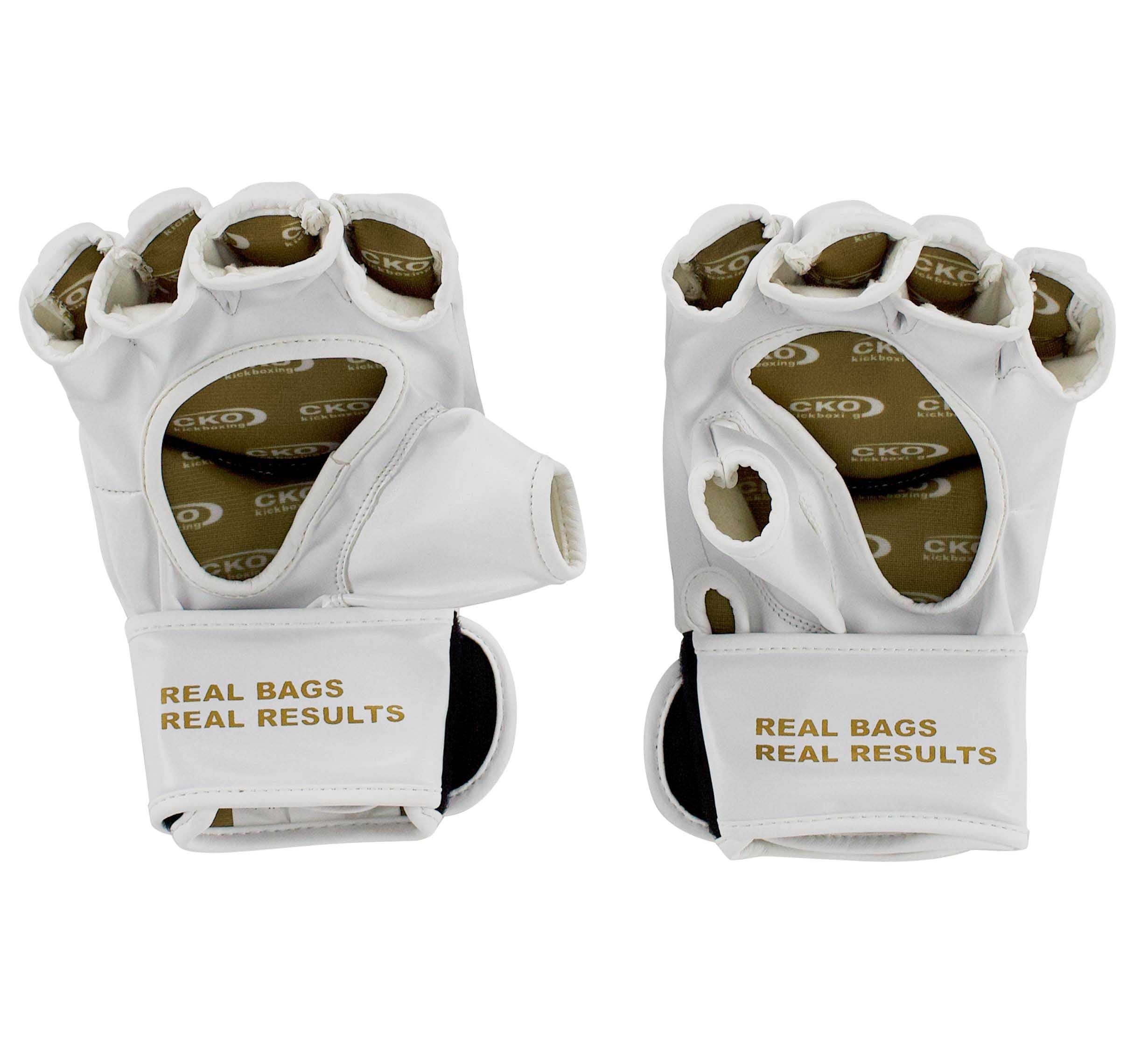 CKO MMA Gloves White FINAL SALE、mySite、gigharbornorthrealestate