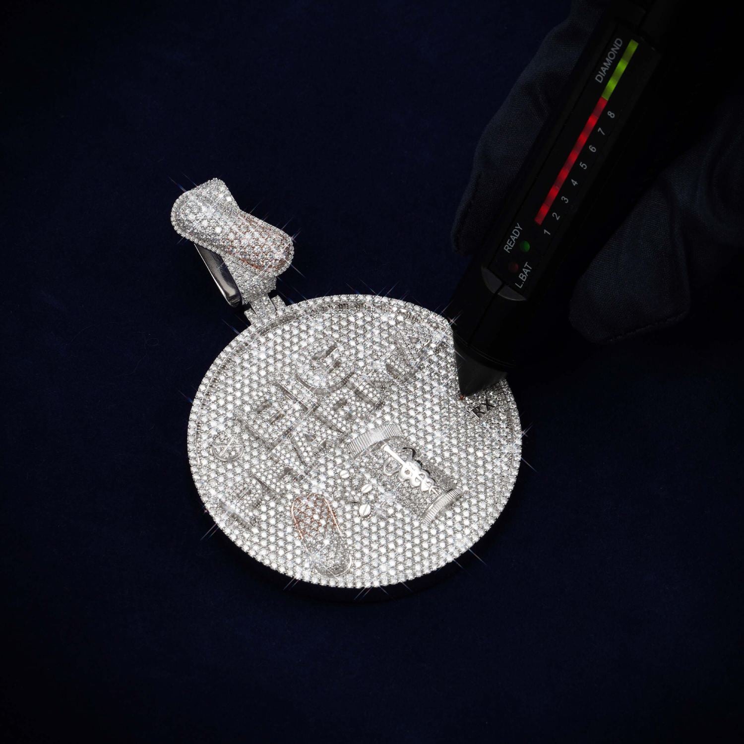 BIG PHARMA Custom Circle Pendant 14K Gold、mySite、hinf8tx79