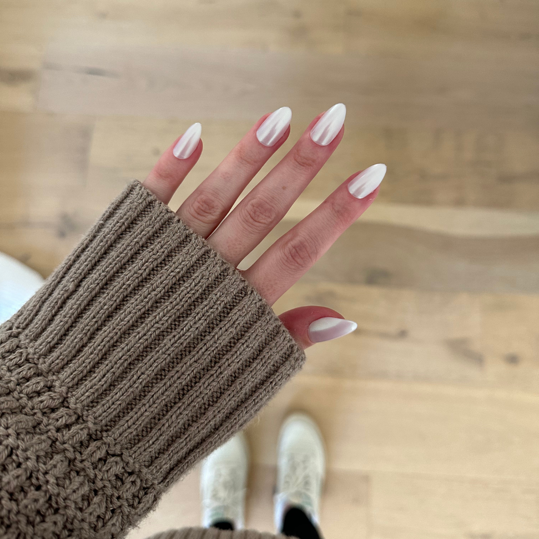 Purple Puka - Press-On | Medium | Almond、mySite、solidvoid