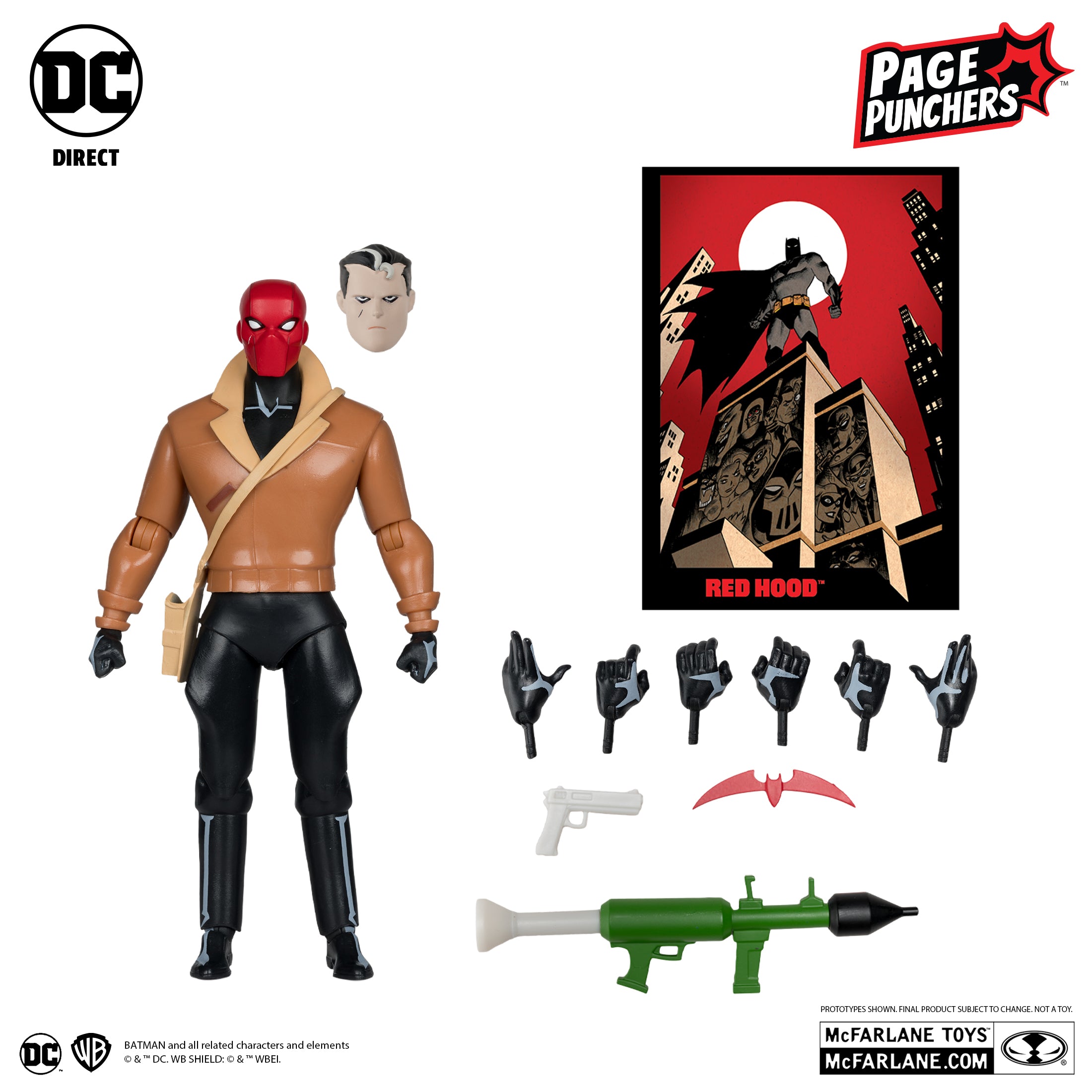DC Direct Page Punchers 6 Red Hood (Batman: The Adventure Continues)、mySite、hgirdovlk