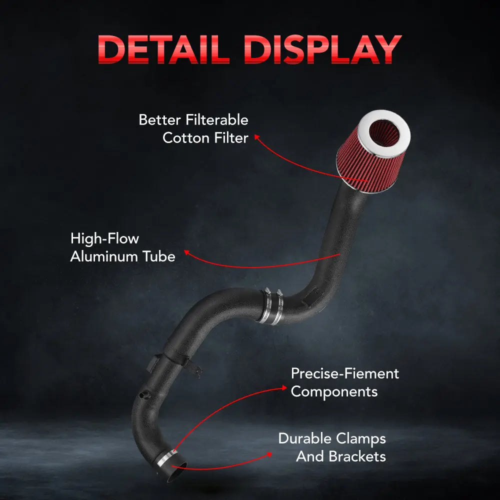 Cold Air Intake Kit for 2006-2011 Honda Civic DX EX LX EX-L GX 1.8L SOHC 4-Door 2-Door、mySite、nflplayoffbracketp