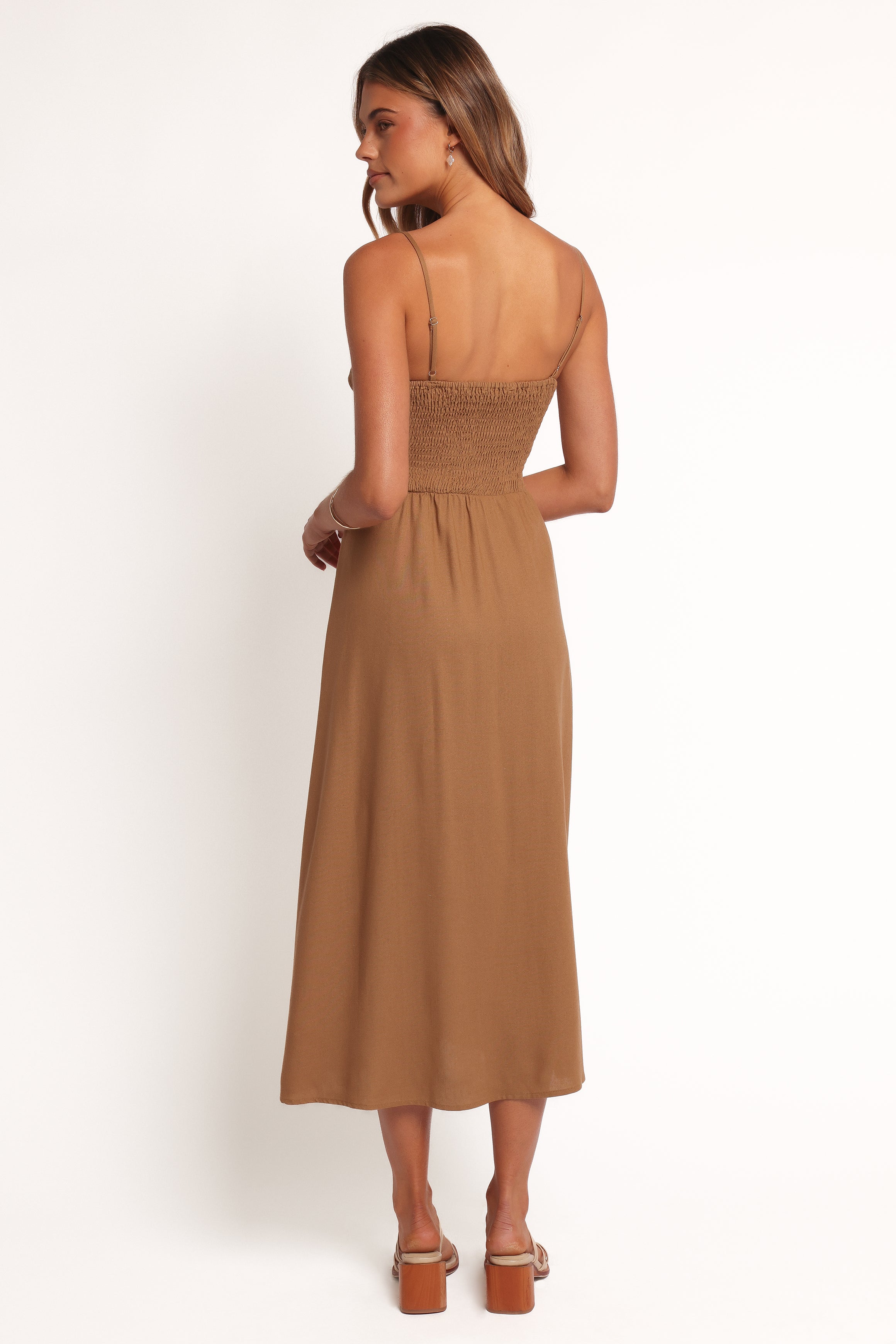  Ida Midi Dress - Golden Palm、mySite、sugarbowlscore
