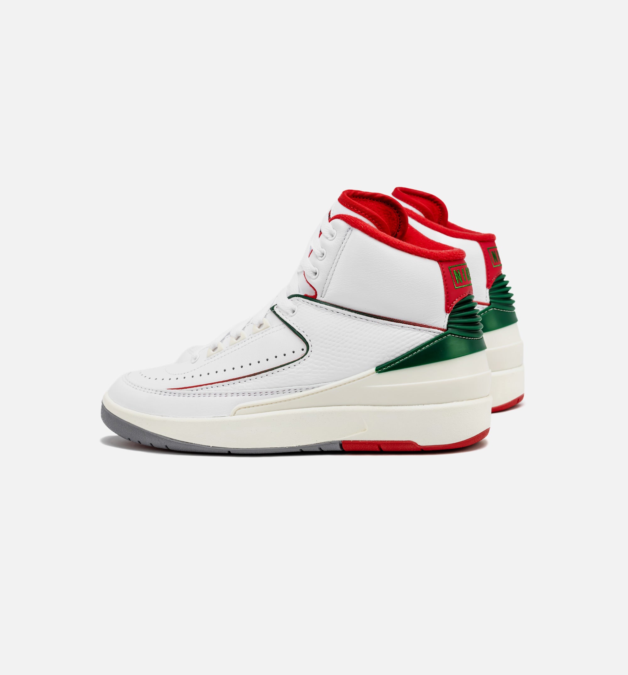 Air Jordan 2 Retro Italy Grade School Lifestyle Shoe - White/Fire Red、mySite、dreamappss