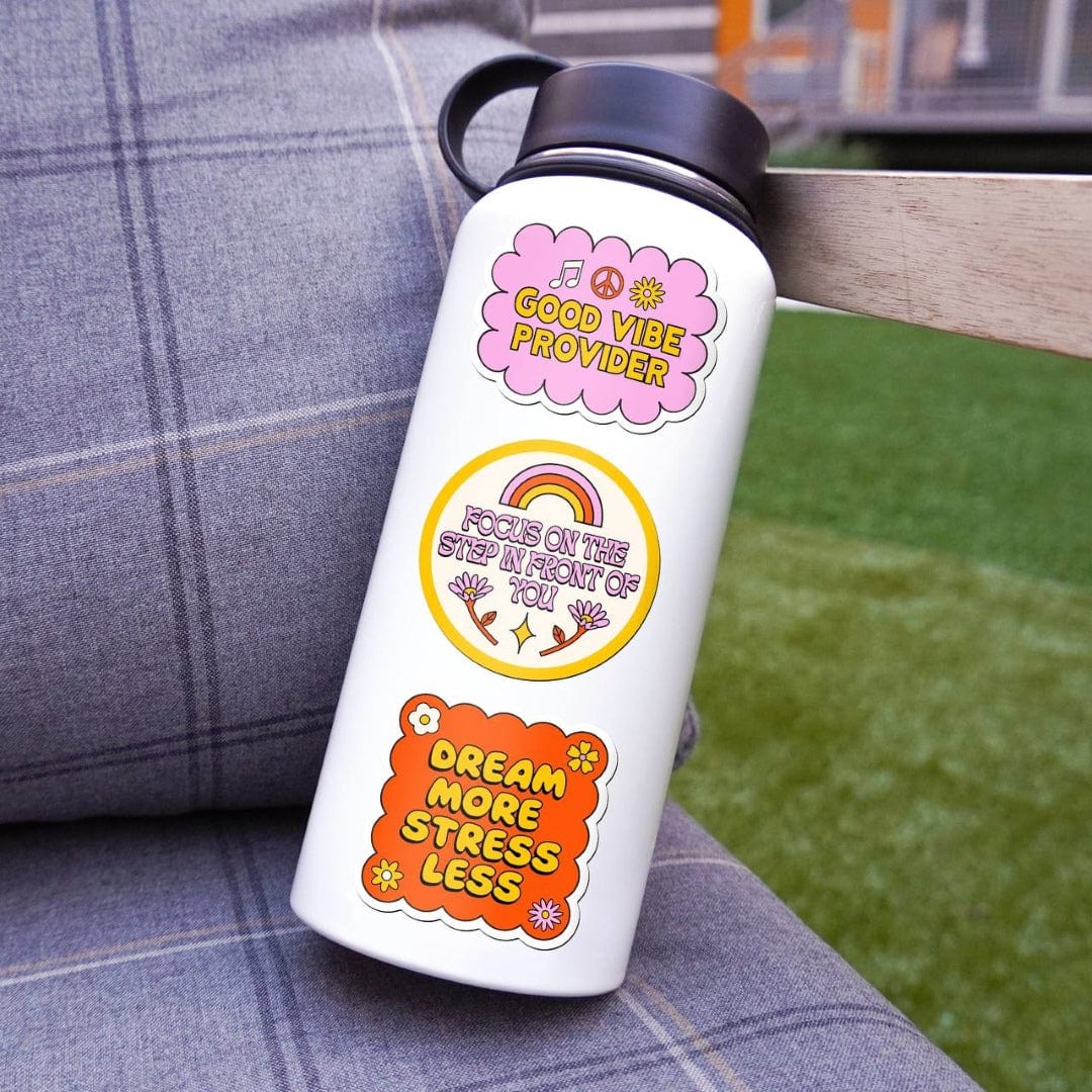  Mental Health Sticker 10 Pack (Retro)、mySite、ghnorth