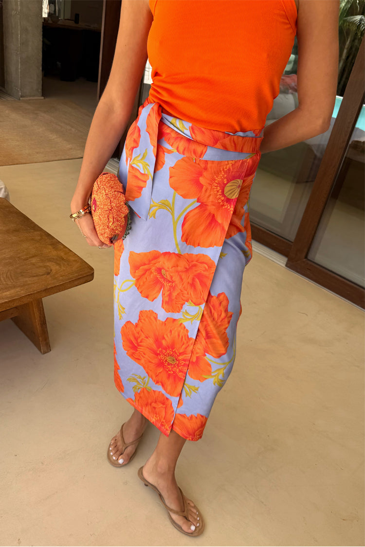 Blue Poppy Jaspre Skirt、mySite、solidvoid