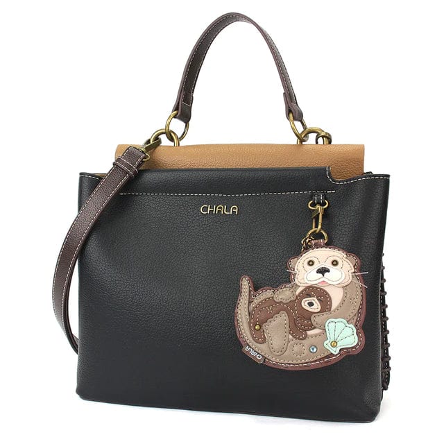 Charming Satchel by Chala, Your Choice of Key Chain! VEGAN、mySite、g9winljtr