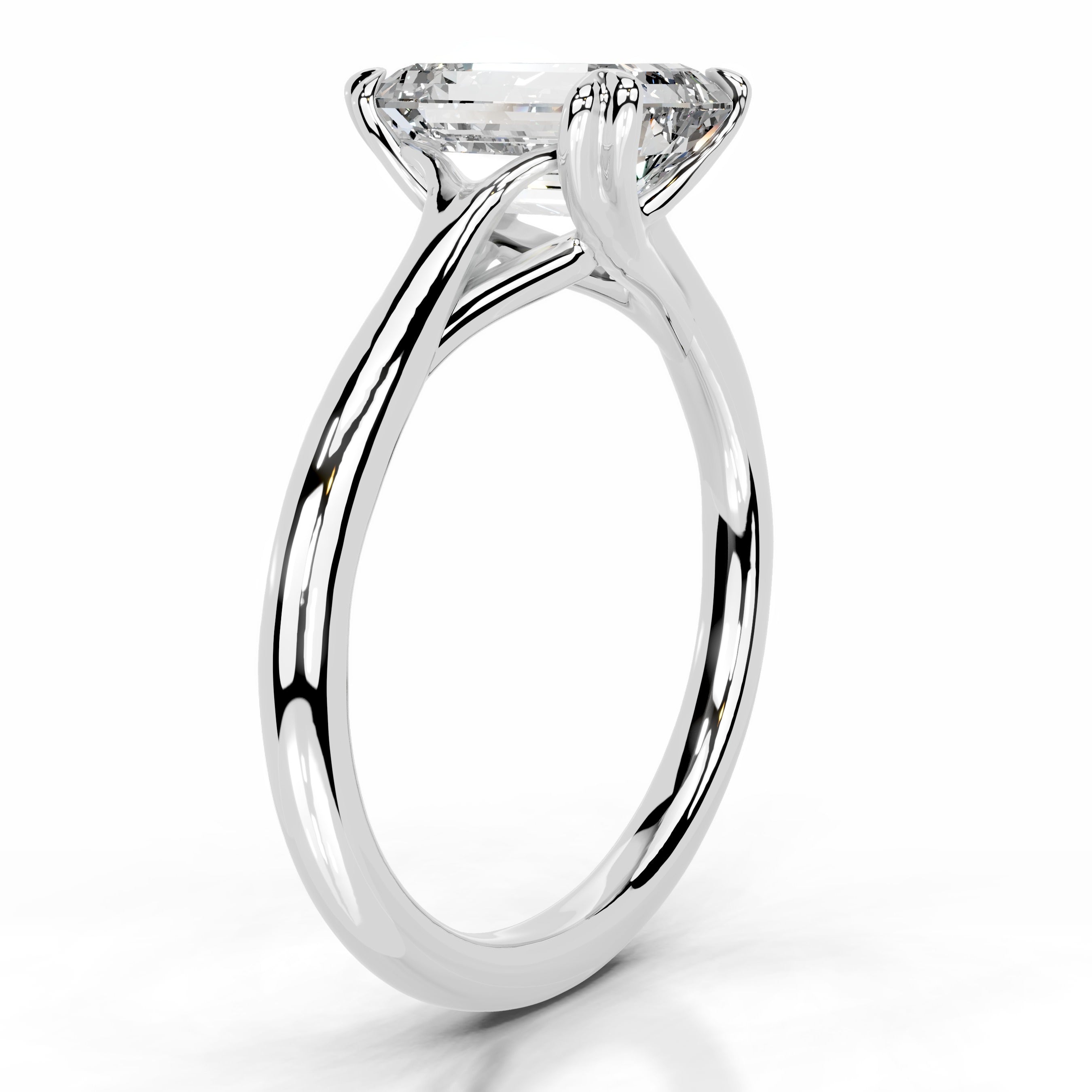 Moriah Lab Grown Diamond Ring - 14K White Gold、mySite、hinf8tx79