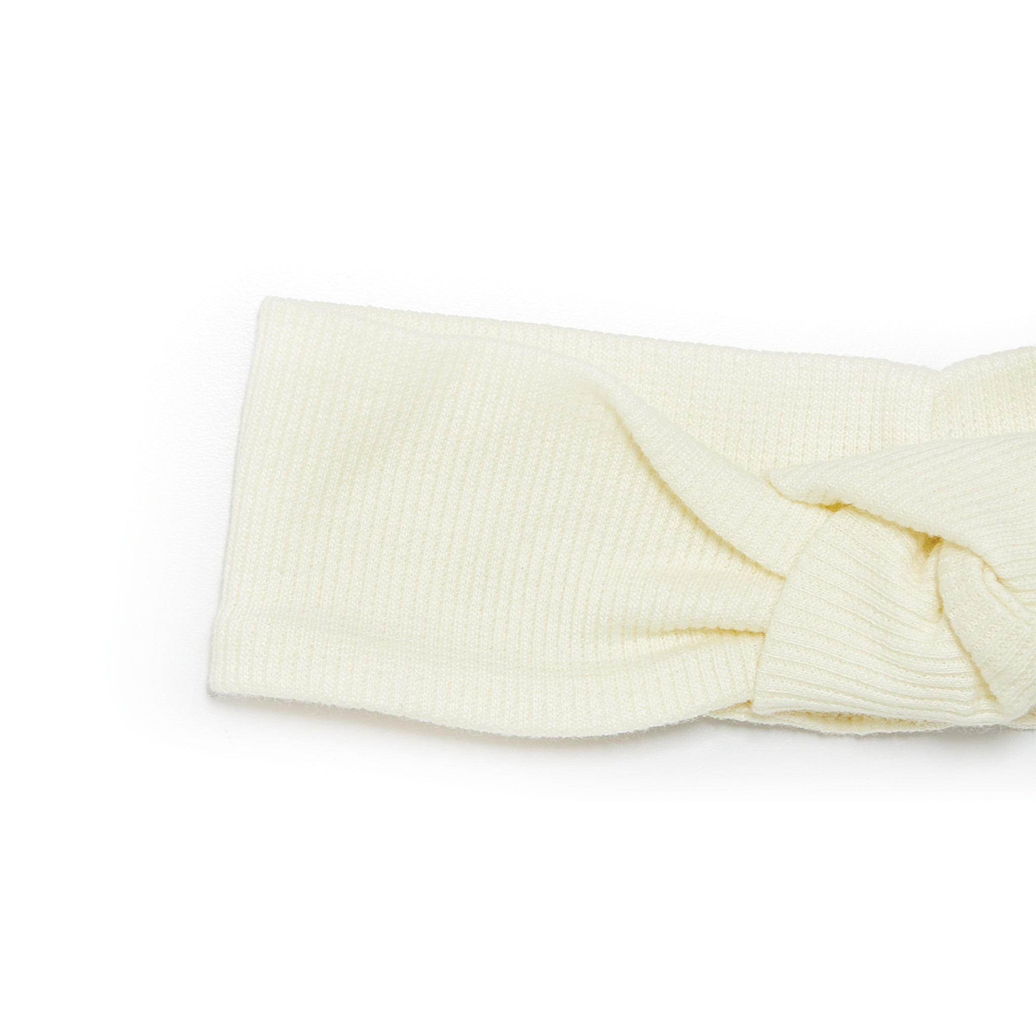 RETIRED - Organic Twist Baby Headband - Sugar Cookie、mySite、g9winljtr