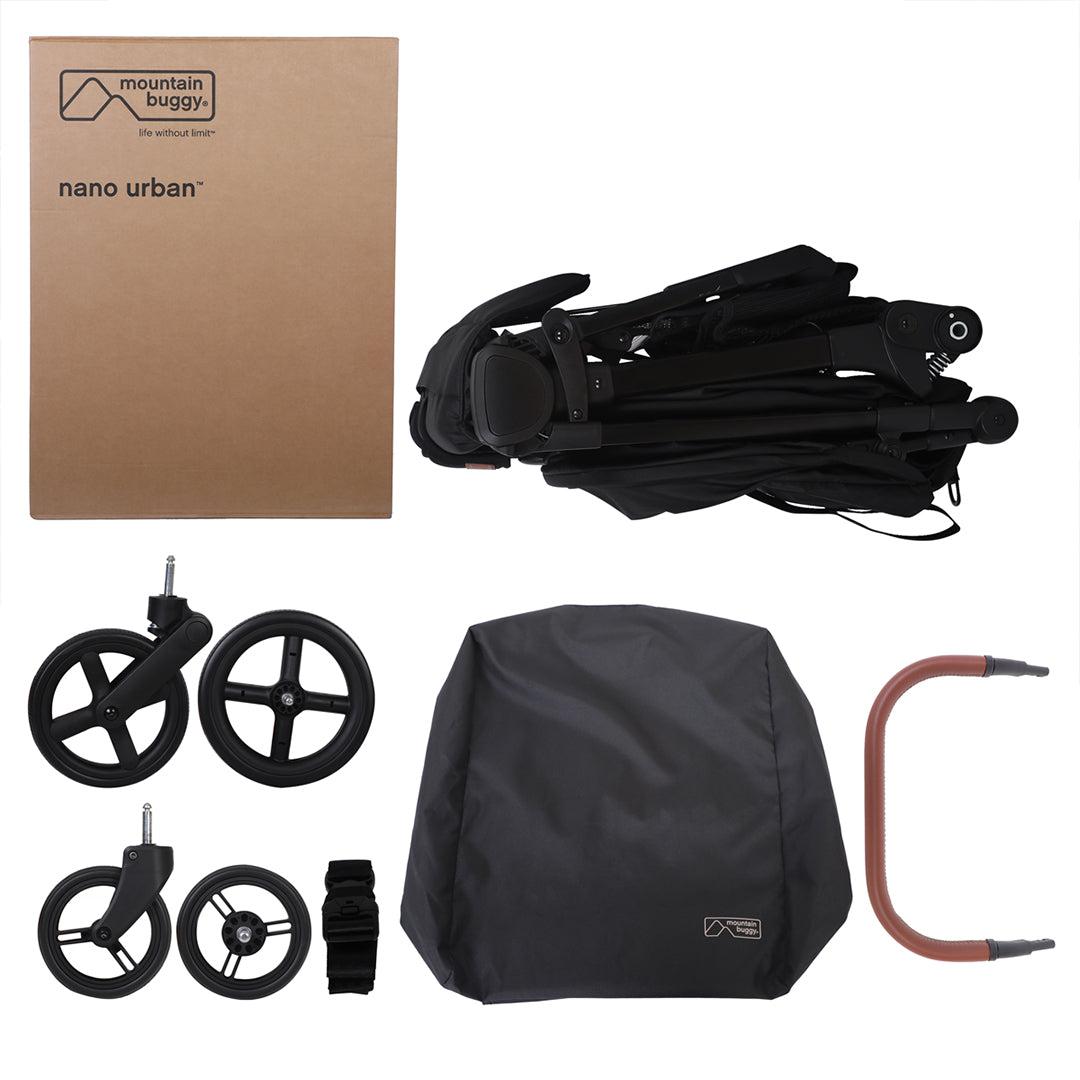  Mountain Buggy Nano Urban Pushchair - Black、mySite、merchandisen