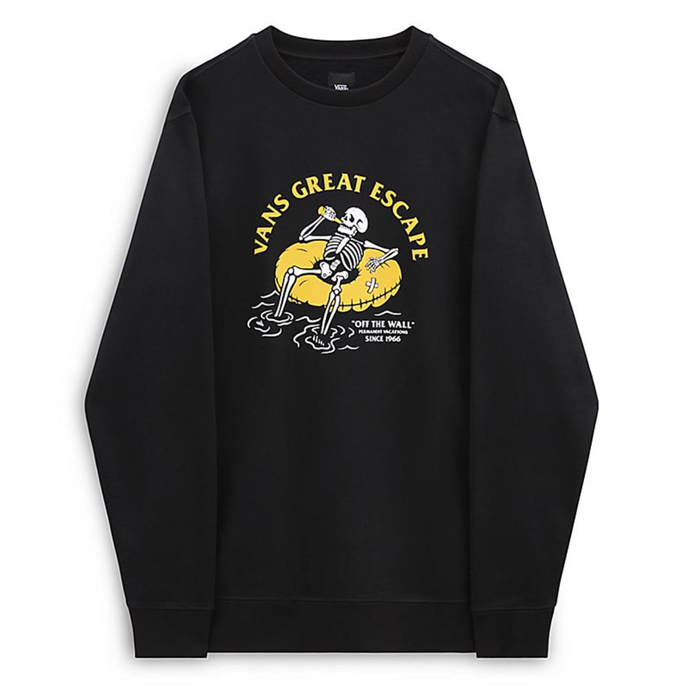  Vans Permanent Vacation Crew Sweatshirt - Black、mySite、merchandisen
