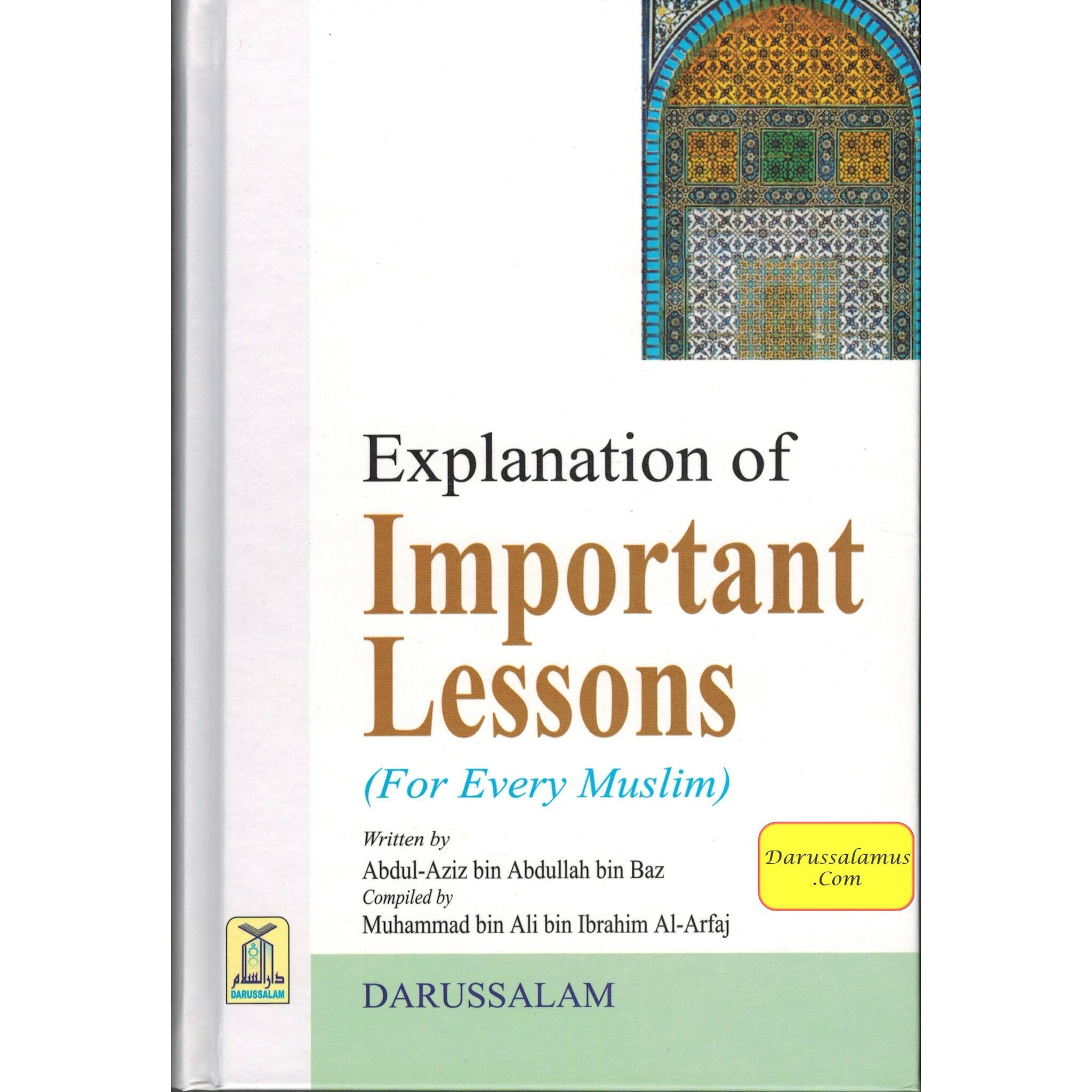 Explanation of Important Lessons (for every Muslim) By Muhammad bin 'Ali Al-Arfaj、mySite、topwebapps
