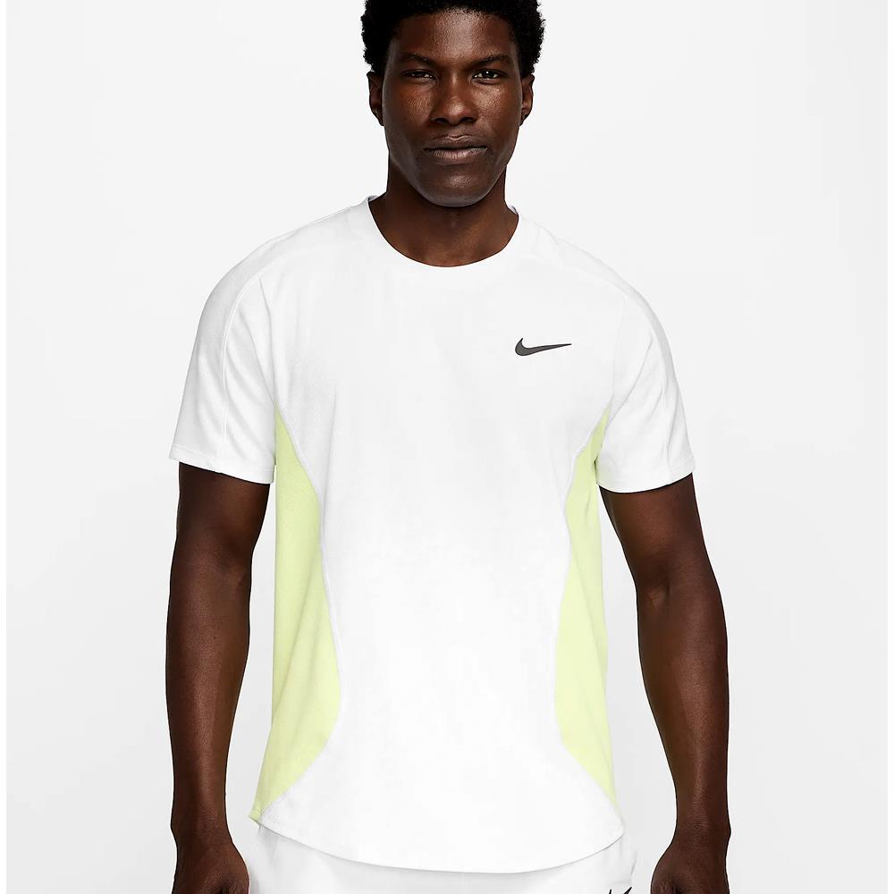 Nike Men's Slam Melbourne Top - White/Luminous