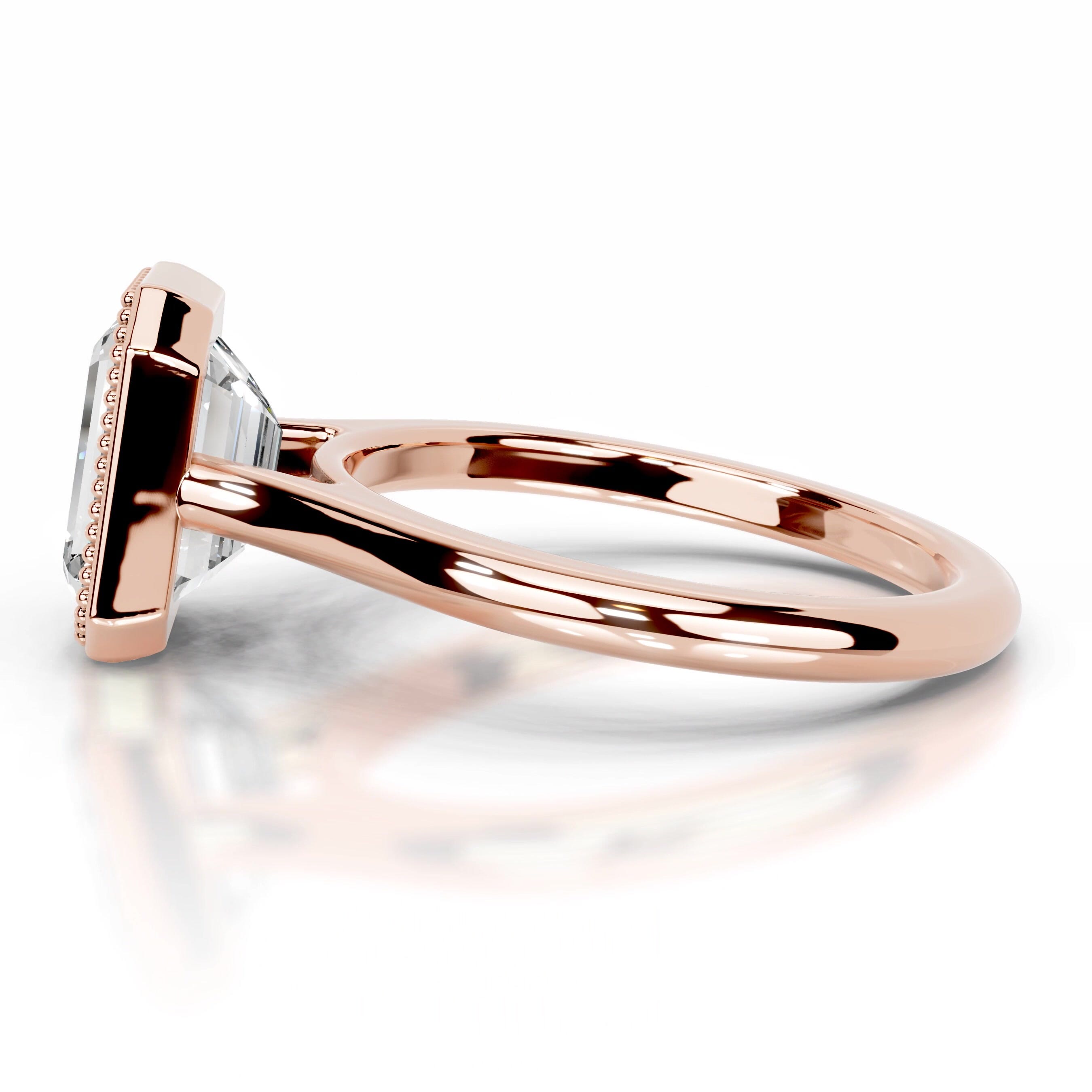 Eunice Diamond Engagement Ring - 14K Rose Gold、mySite、hinf8tx79