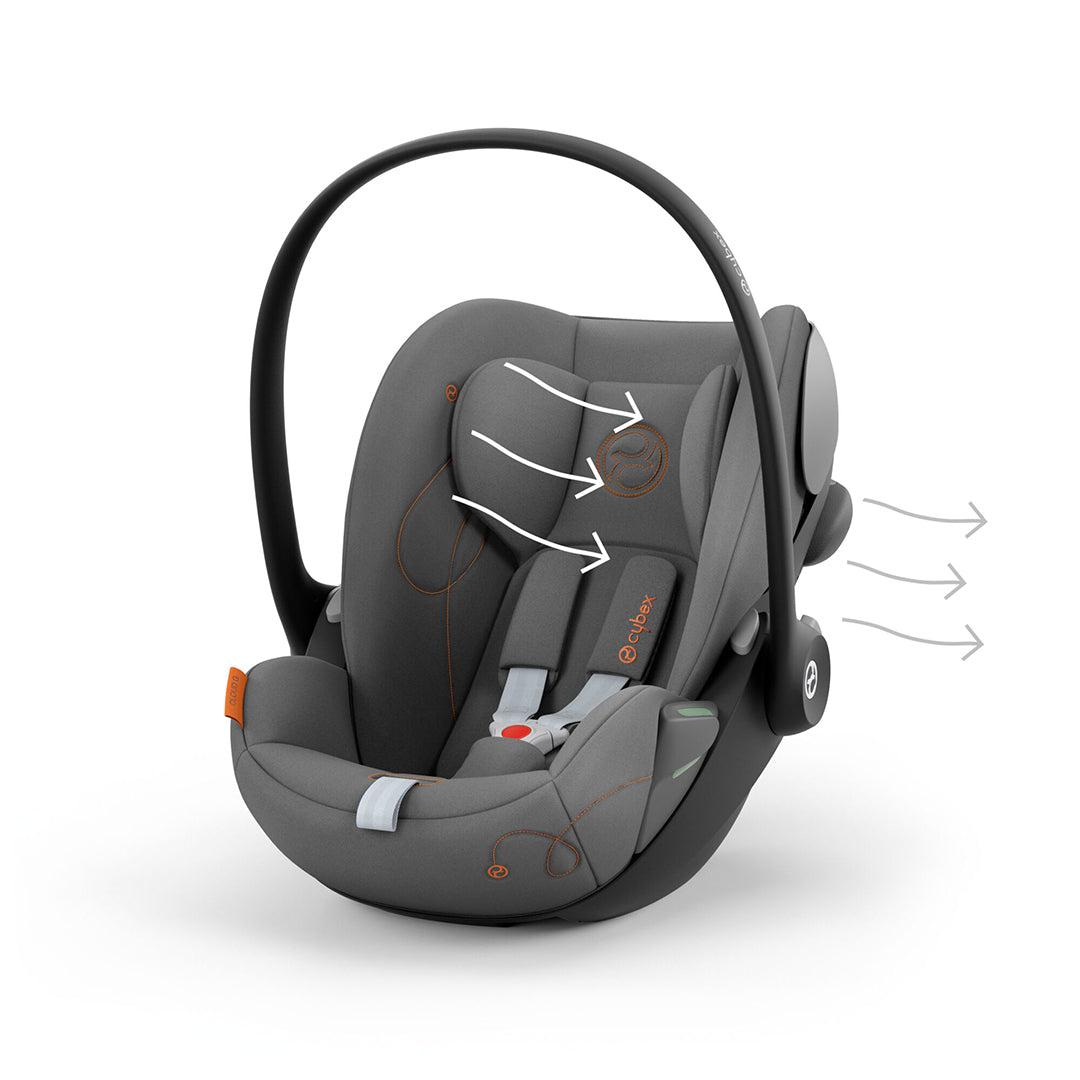  Outlet - CYBEX Cloud G i-Size Car Seat - Lava Grey、mySite、merchandisen