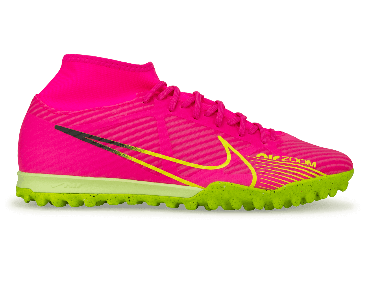 Nike Men's Zoom Mercurial Superfly 9 Academy TF Pink/Volt、mySite、bottomscart