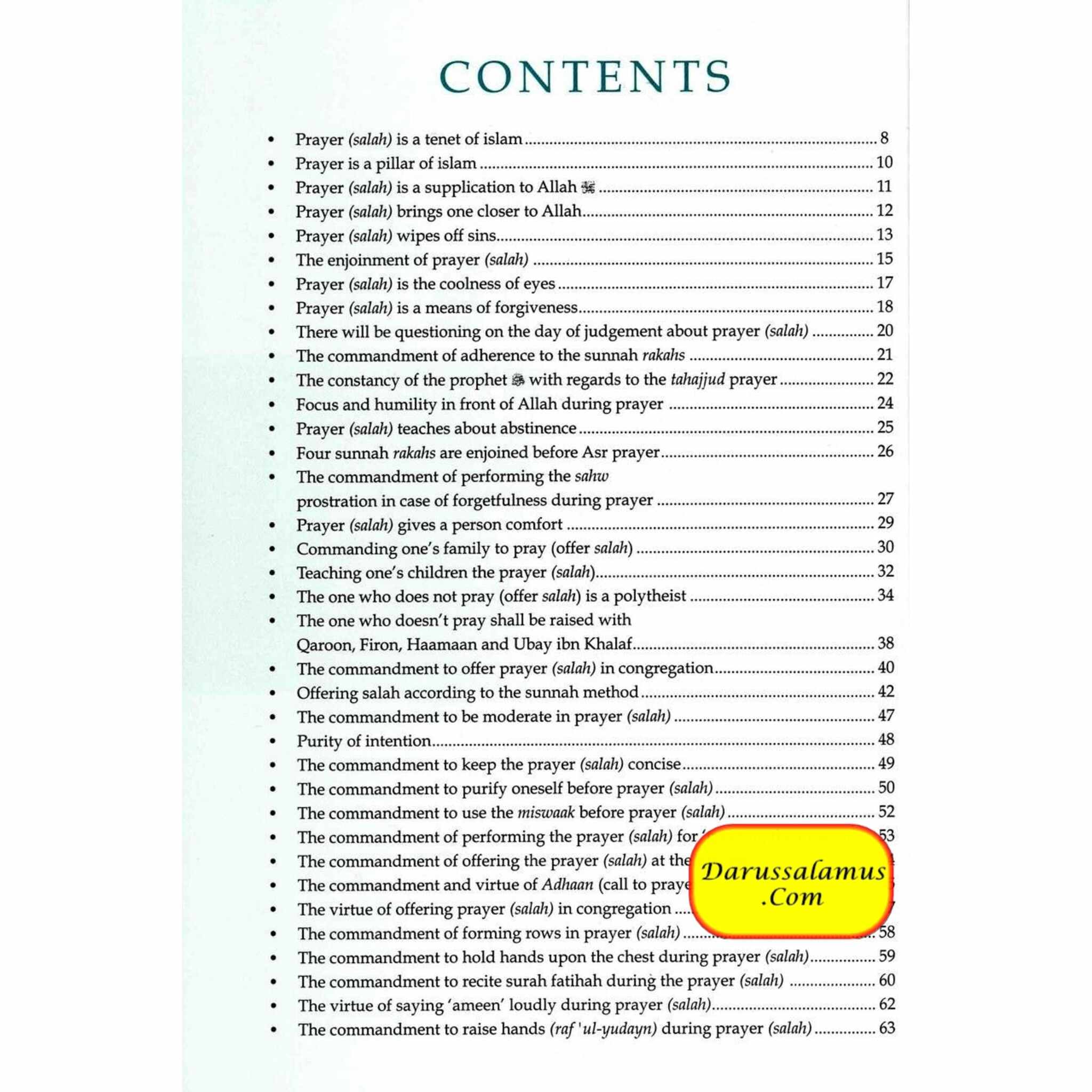 Forty Hadith On Prayer By Abu Hamza Abdul Khaliq Siddiqui、mySite、topwebapps