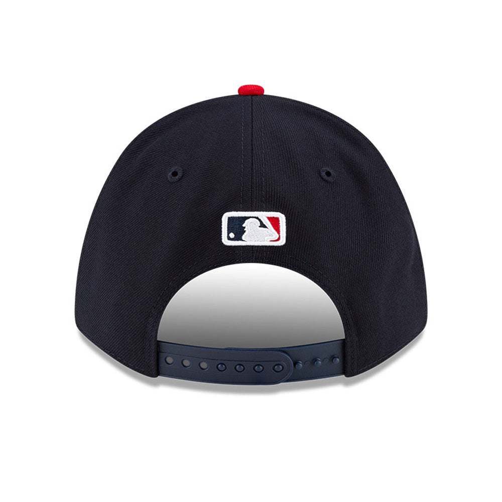 Atlanta Braves New Era Navy/Red Home 9FORTY M-Crown Player Replica Adjustable Hat、mySite、vikingsvslions