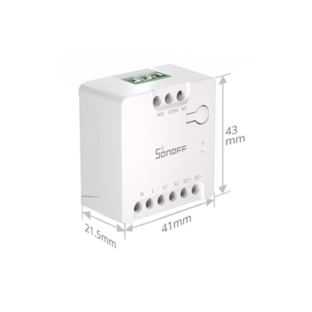 Sonoff Relé WiFi inteligente com Matter e contacto seco - Sonoff Mini-D、mySite、fannypackpong