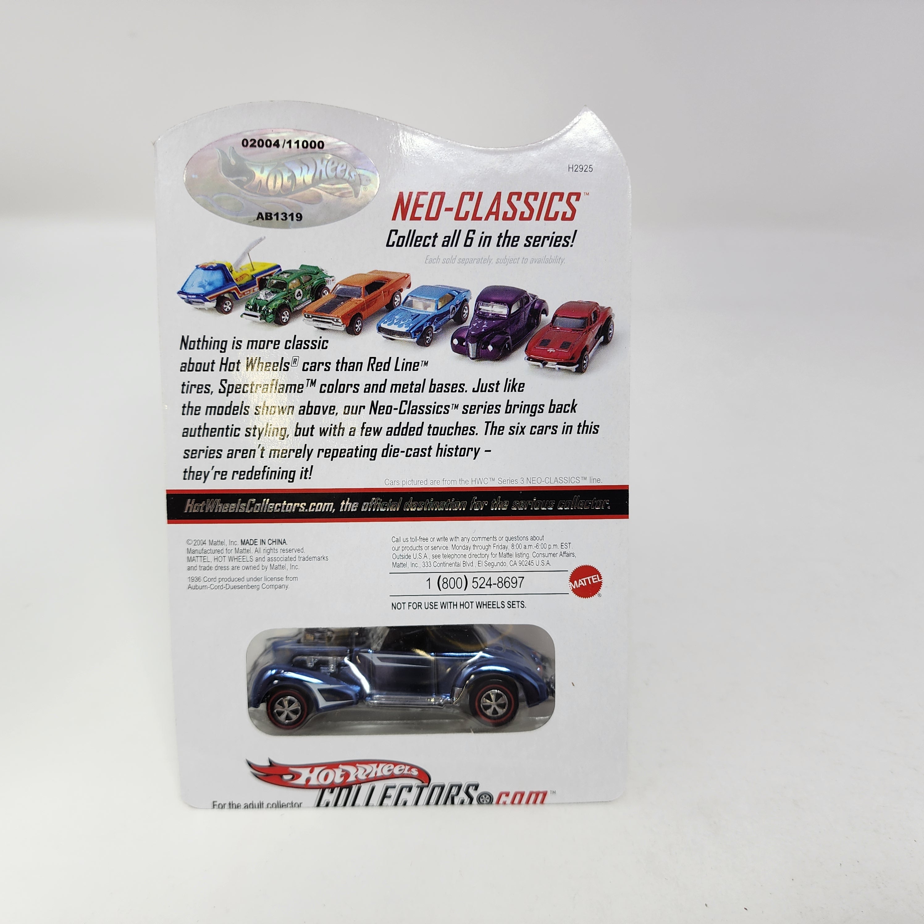 Classic Cord Series 4 * Hot Wheels Red Line Club RLC Neo-Classics、mySite、hgirdovlk
