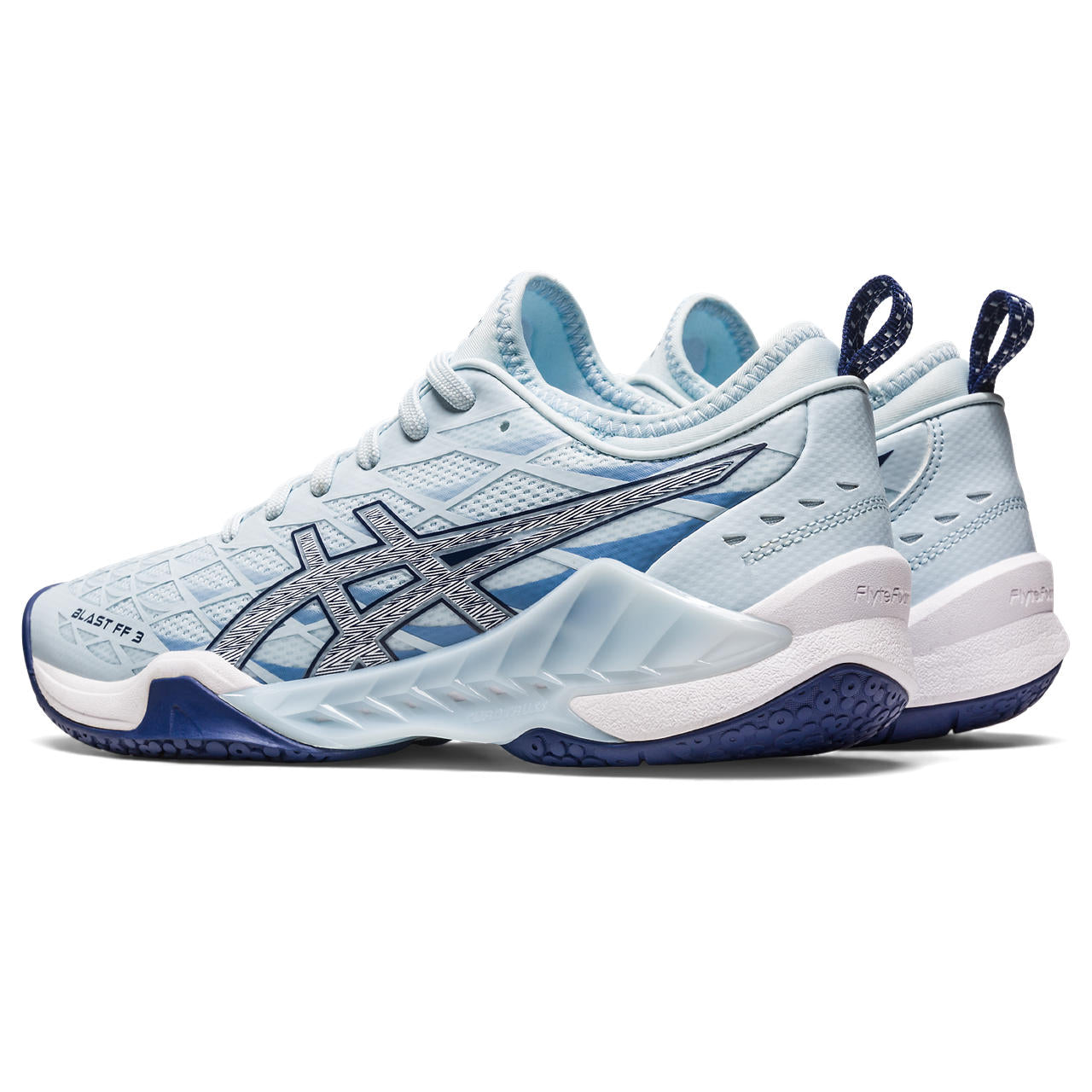 Asics Blast FF 3 Women's Indoor Court Shoe (Blue)