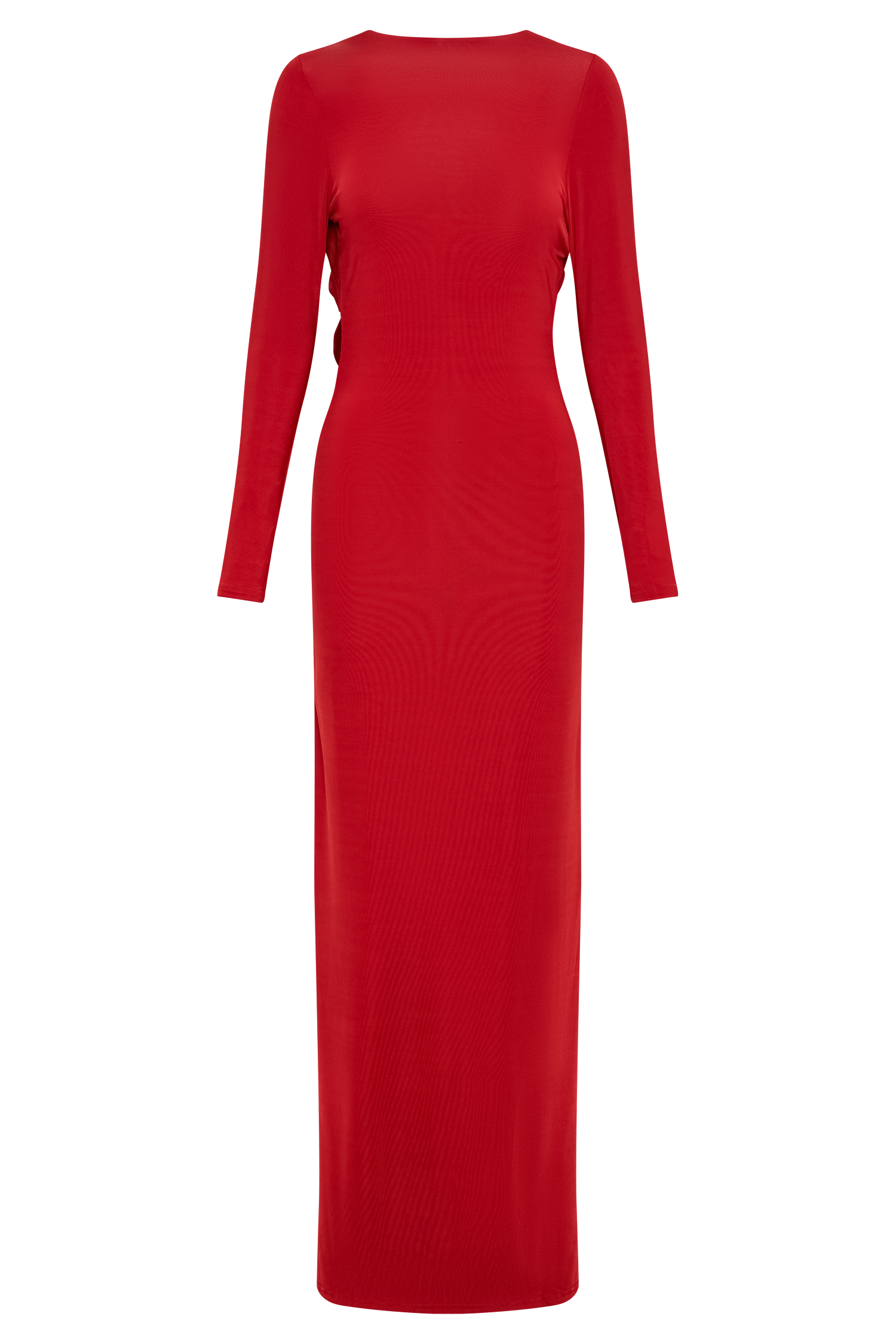 Bennett Slinky Long Sleeve Maxi Dress - Ruby、mySite、solidvoid