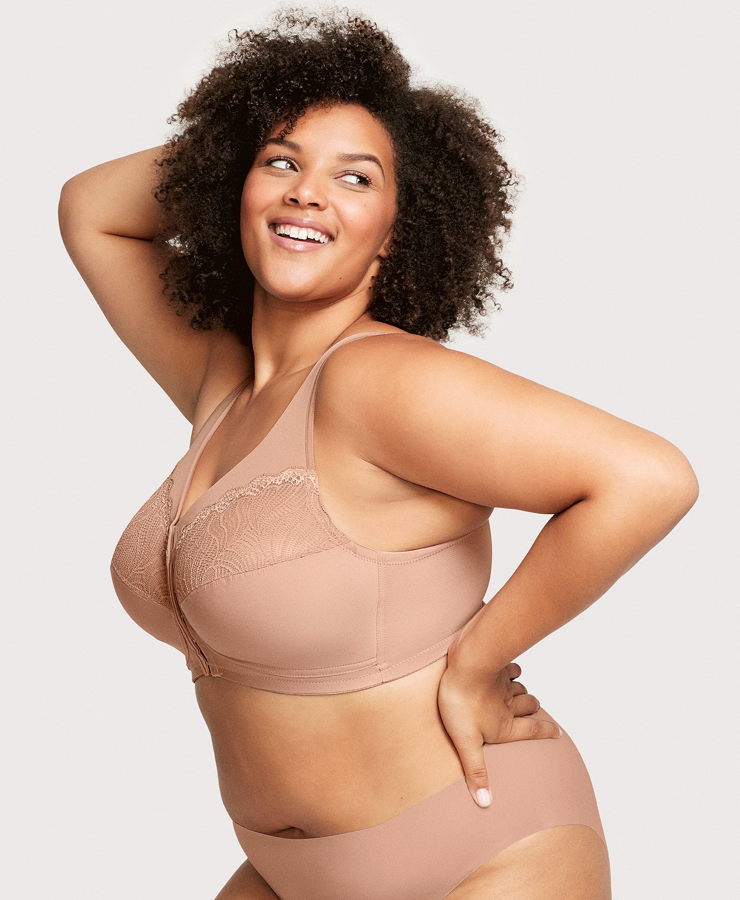  MagicLift Front-Closure Natural Shape Bra Cappuccino、mySite、justintrudeaud