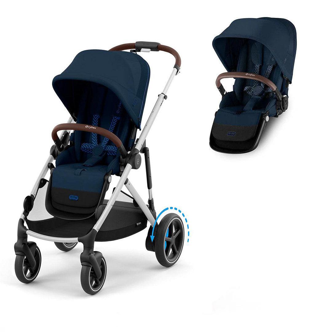  CYBEX e-Gazelle Twin Pushchair、mySite、merchandisen