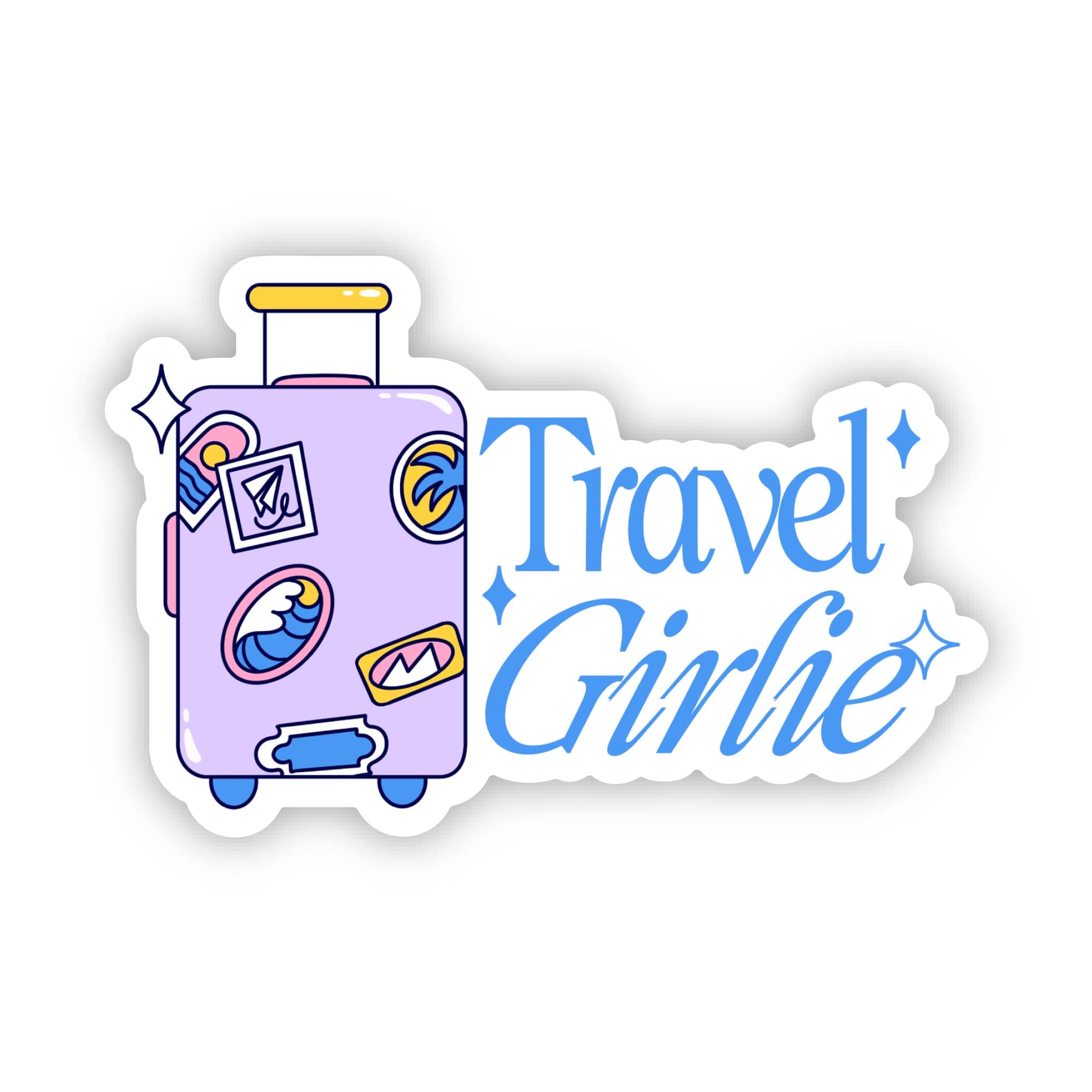  Travel Girlie Sticker、mySite、ghnorth