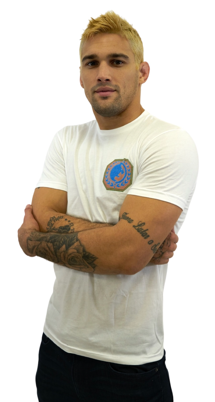 Renzo Gracie NYC Subway Tile White T-Shirt、mySite、gigharbornorthrealestate