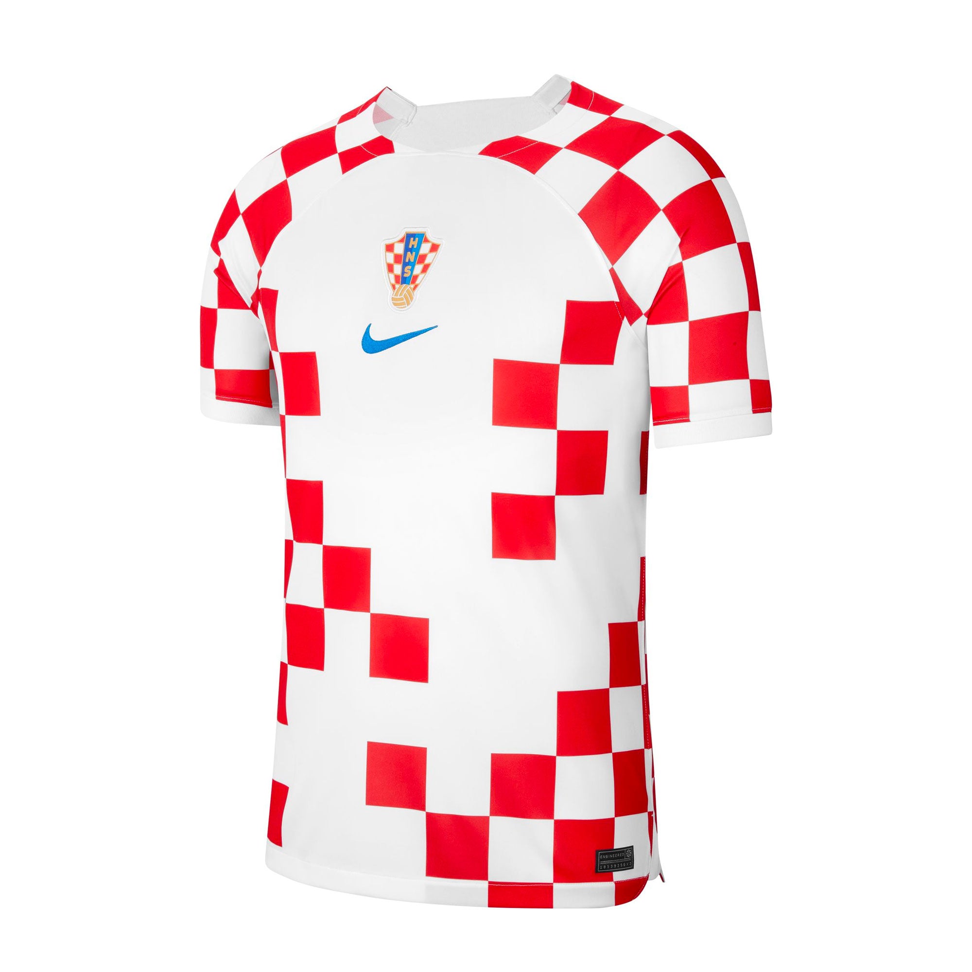 Nike Men's Croatia 2022/23 Home Jersey White Red/Battle Blue、mySite、bottomscart