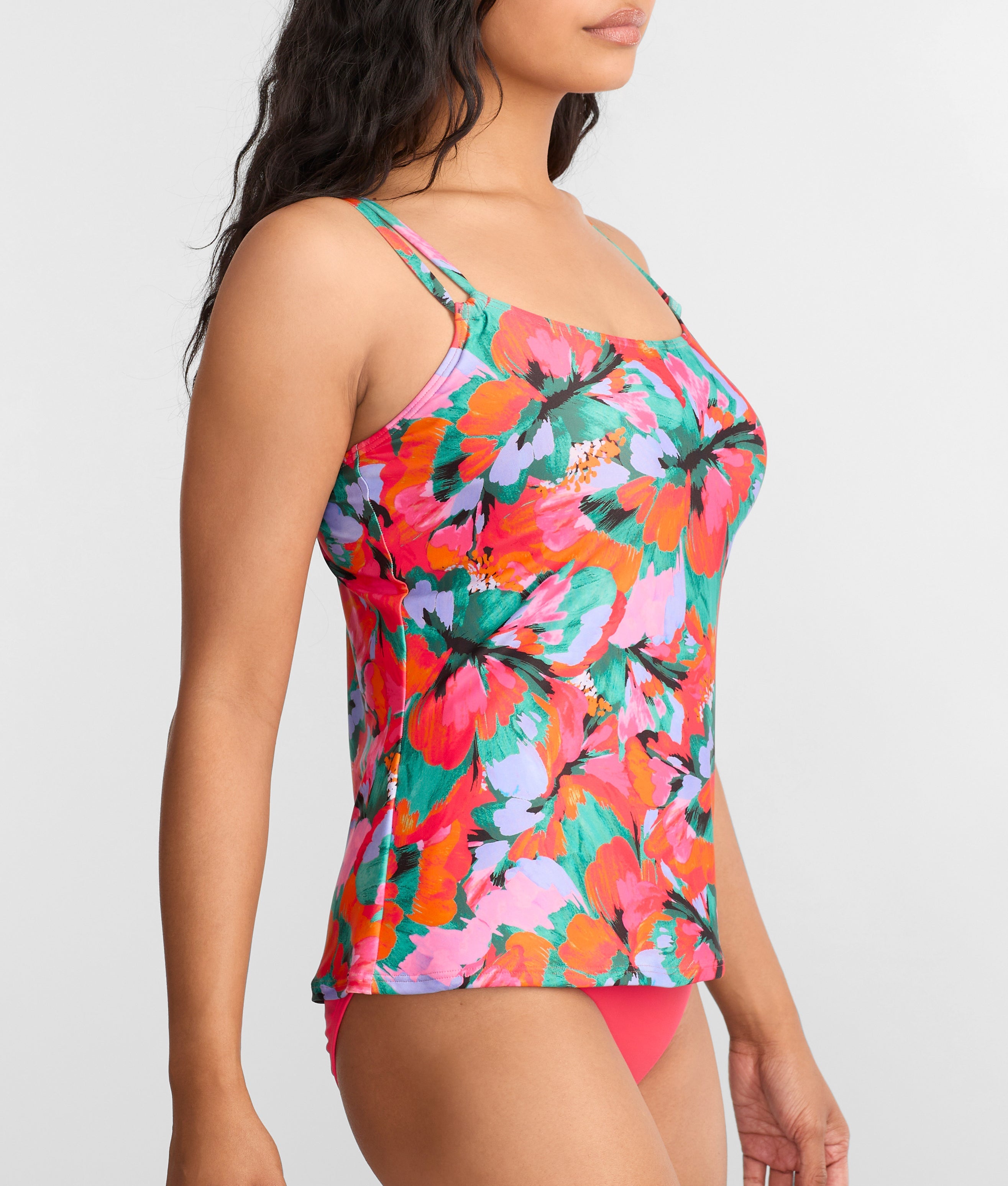  Printed Taylor Underwire Tankini Top、mySite、justintrudeaud